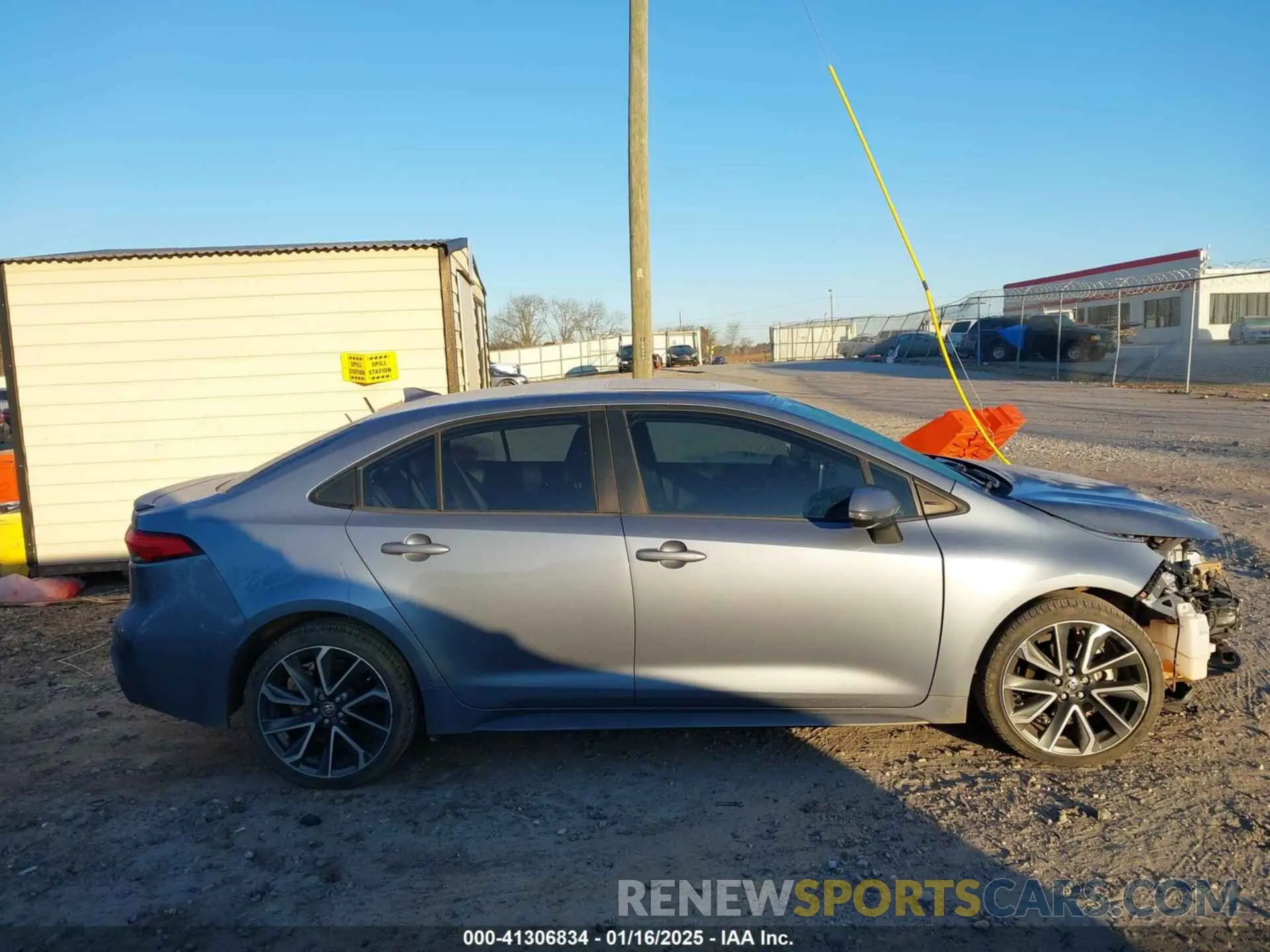 13 fotografías del automóvil dañado JTDT4RCE0LJ046133 TOYOTA COROLLA 2020