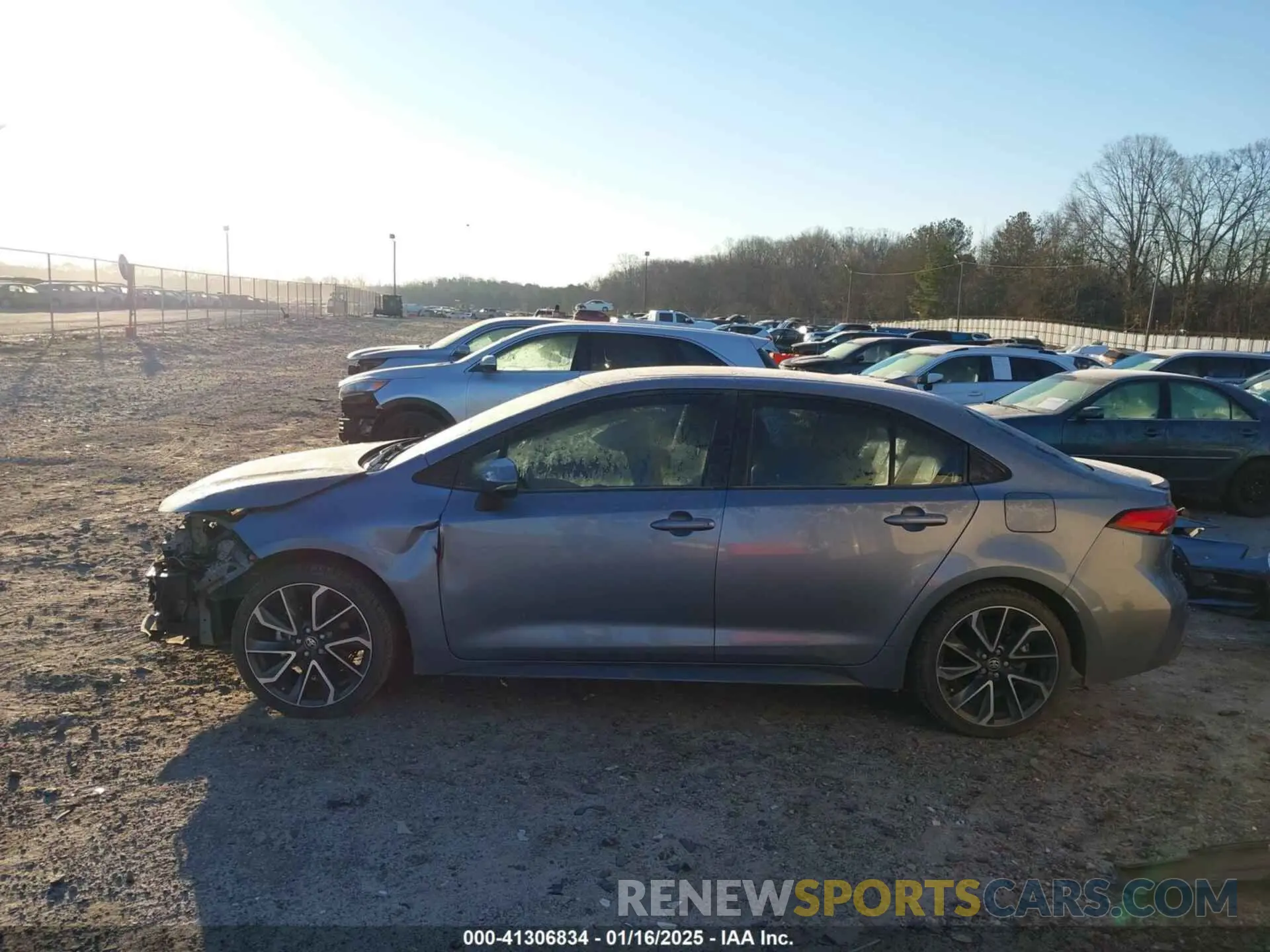 14 fotografías del automóvil dañado JTDT4RCE0LJ046133 TOYOTA COROLLA 2020