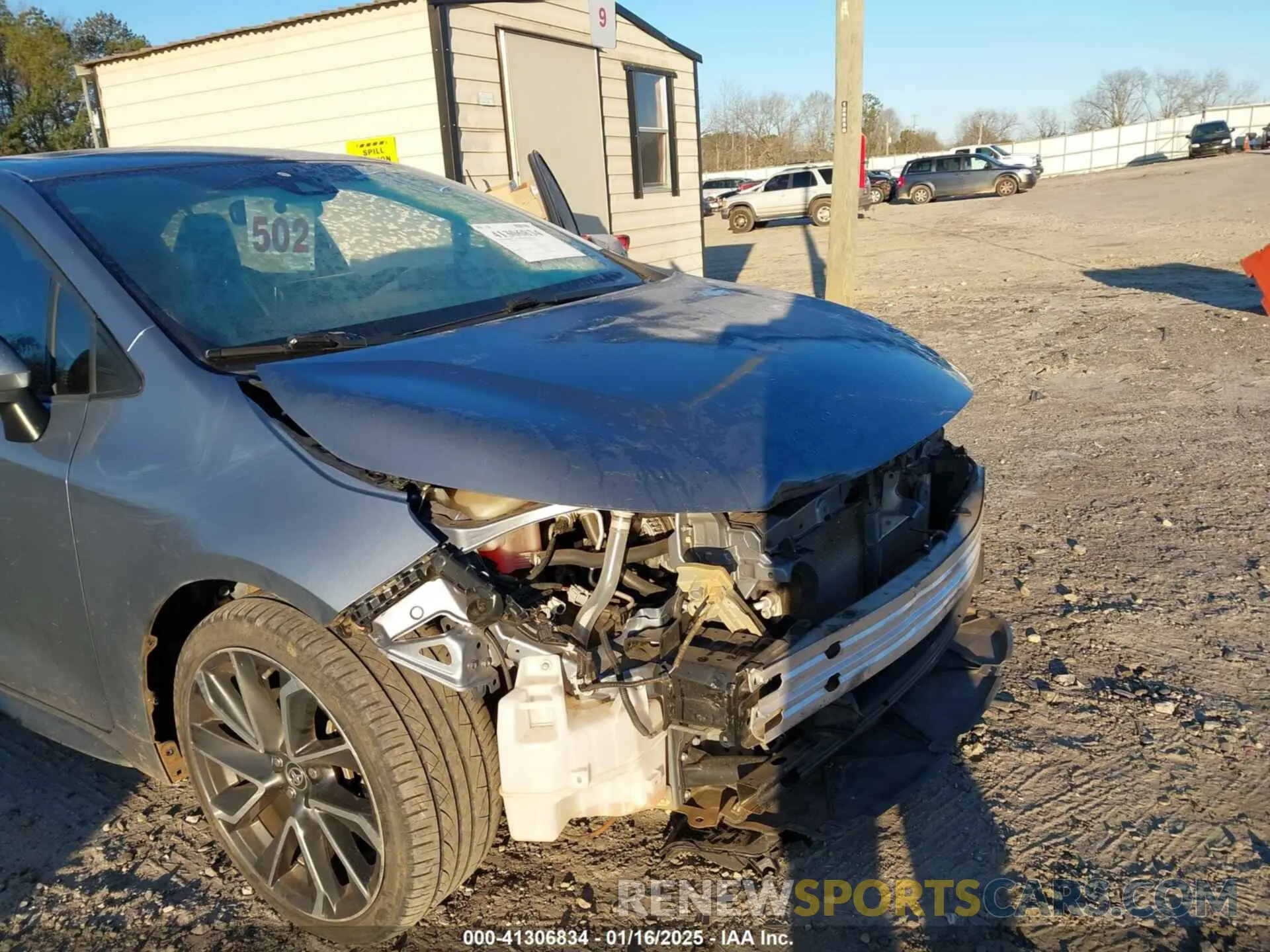 17 fotografías del automóvil dañado JTDT4RCE0LJ046133 TOYOTA COROLLA 2020