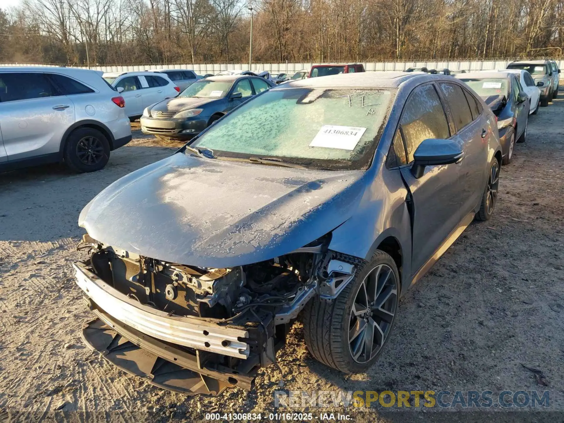 2 fotografías del automóvil dañado JTDT4RCE0LJ046133 TOYOTA COROLLA 2020
