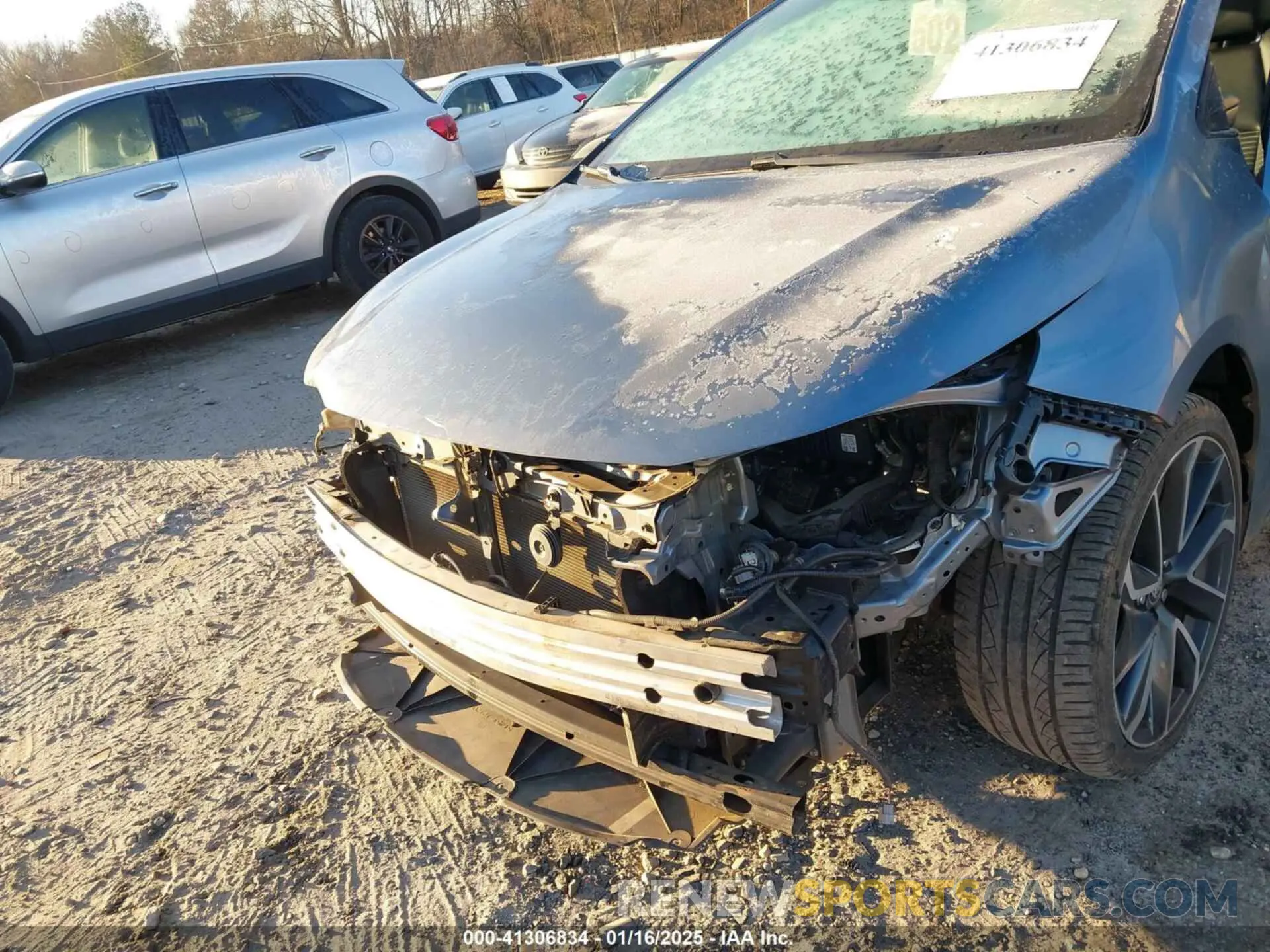 6 fotografías del automóvil dañado JTDT4RCE0LJ046133 TOYOTA COROLLA 2020