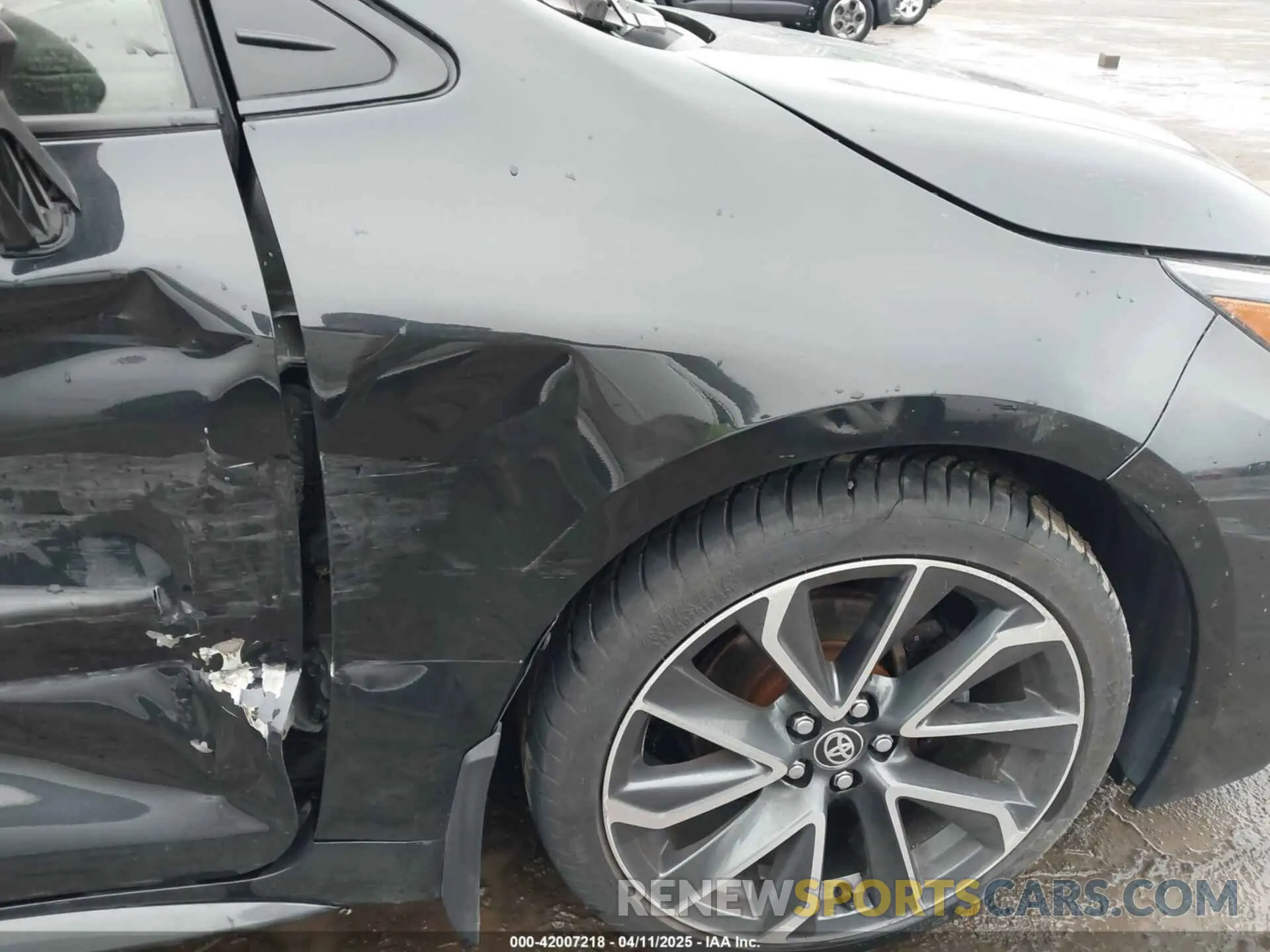 17 fotografías del automóvil dañado JTDT4RCE1LJ036632 TOYOTA COROLLA 2020