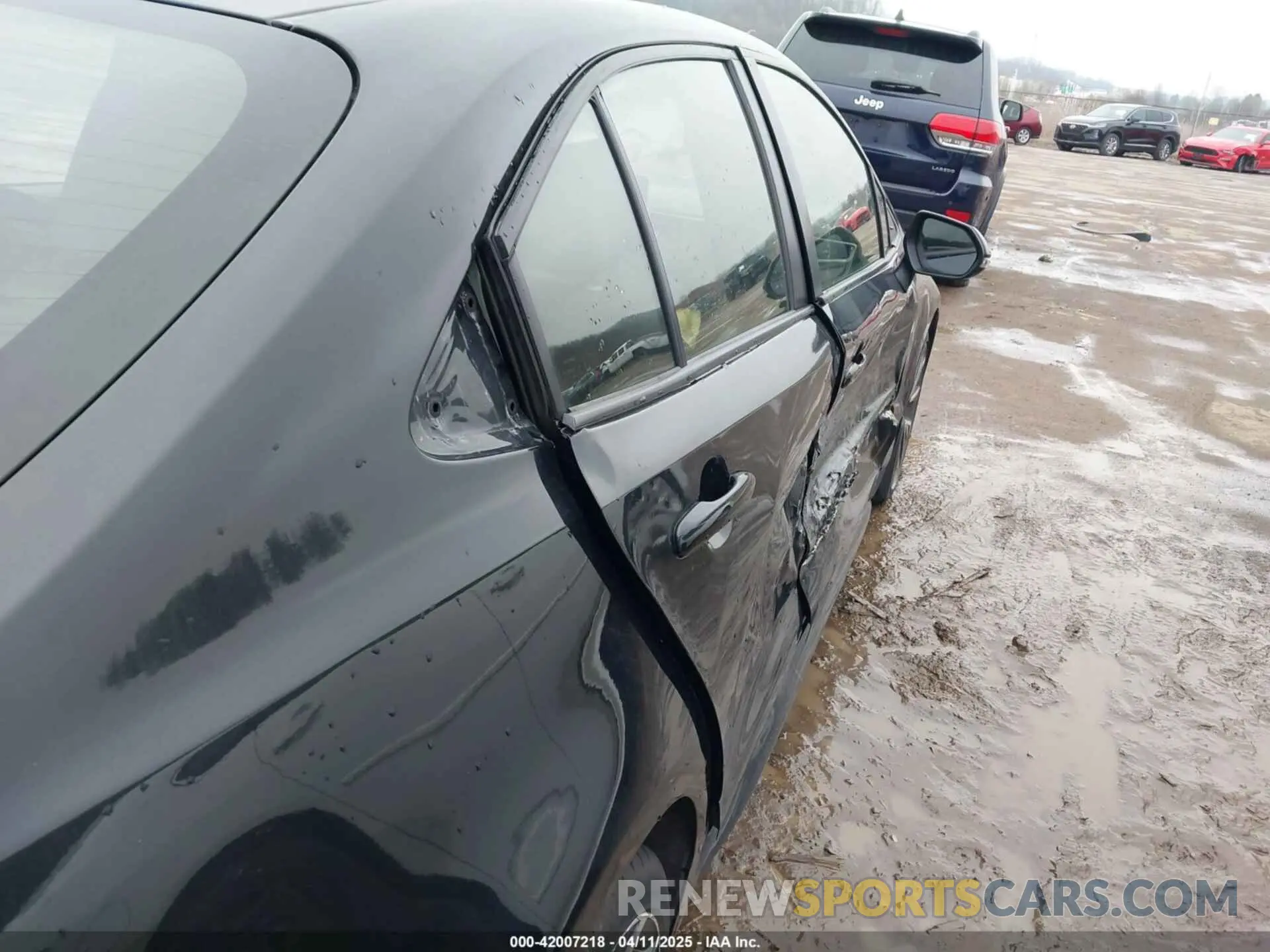 20 fotografías del automóvil dañado JTDT4RCE1LJ036632 TOYOTA COROLLA 2020