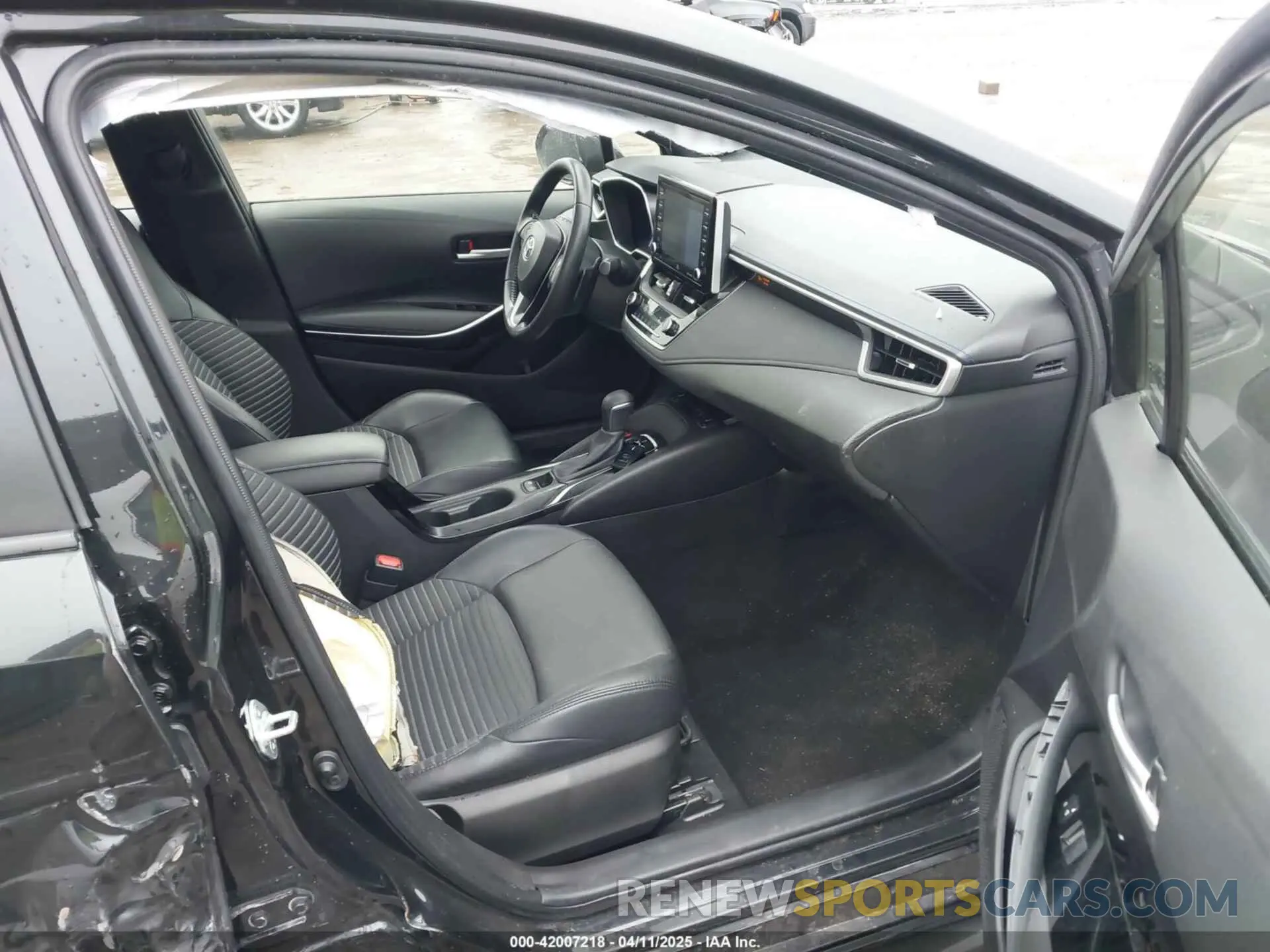 5 fotografías del automóvil dañado JTDT4RCE1LJ036632 TOYOTA COROLLA 2020