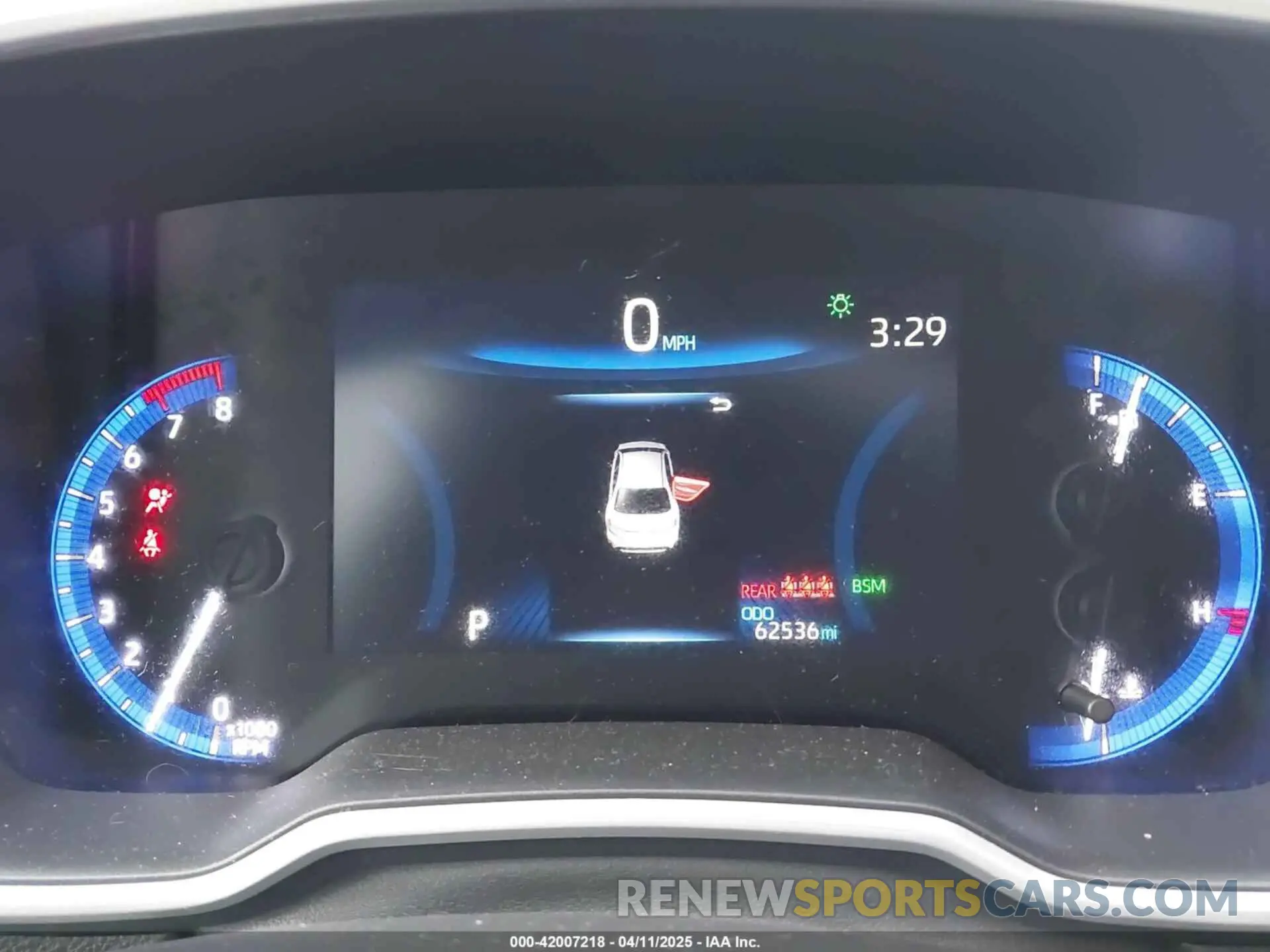 7 fotografías del automóvil dañado JTDT4RCE1LJ036632 TOYOTA COROLLA 2020