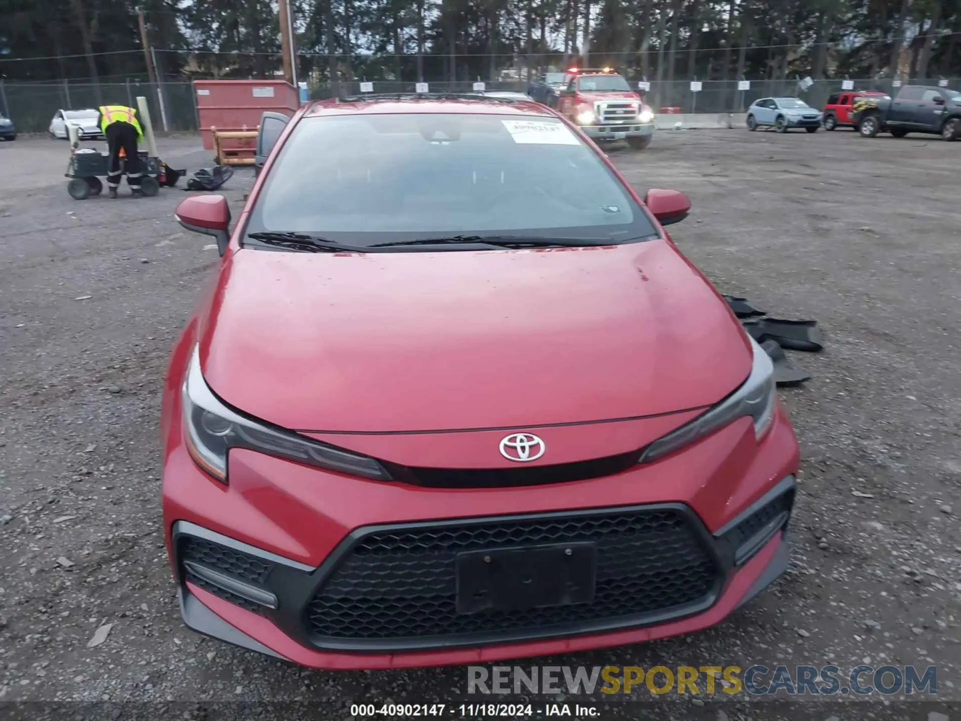 13 fotografías del automóvil dañado JTDT4RCE2LJ021850 TOYOTA COROLLA 2020