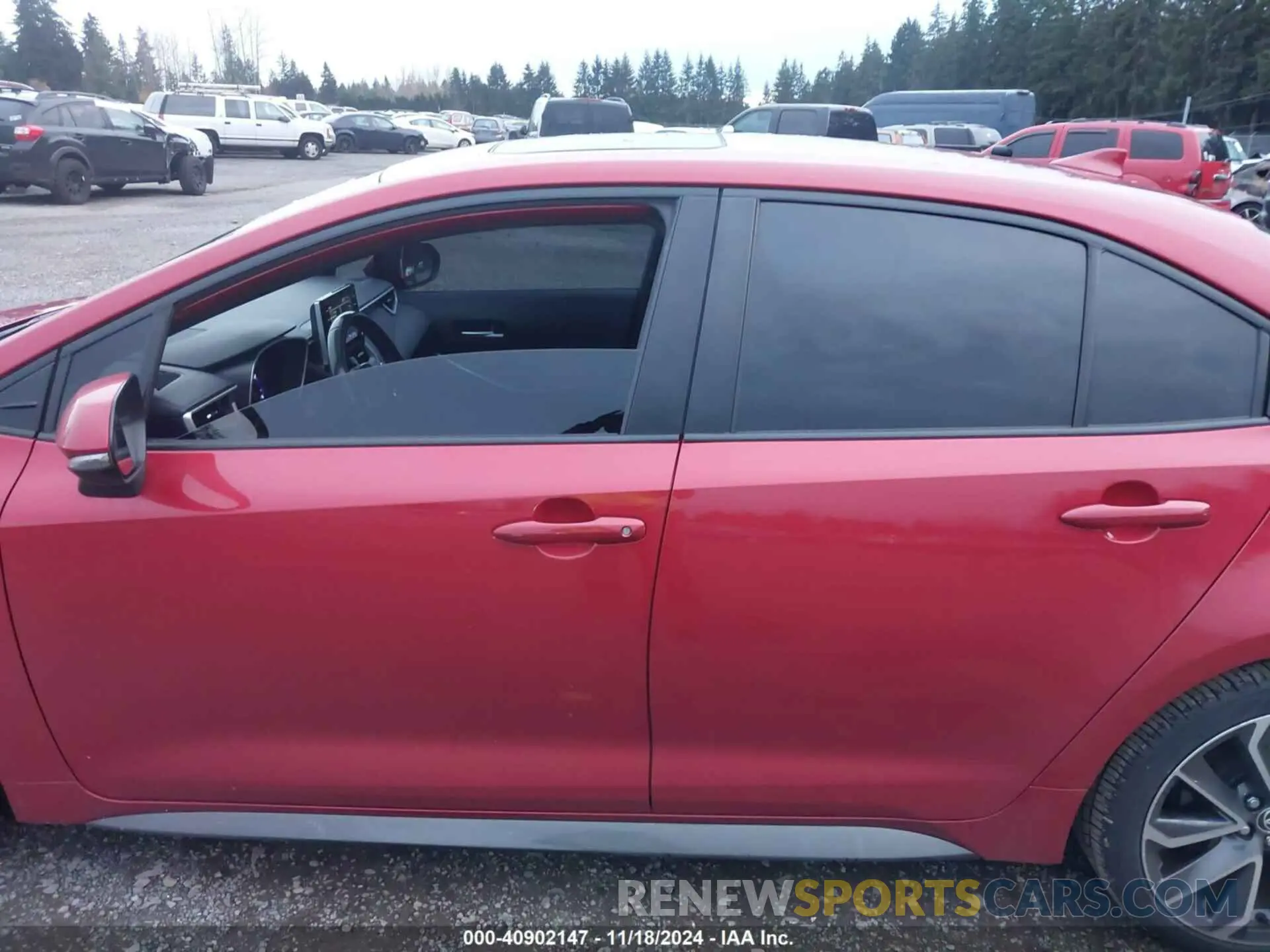 15 fotografías del automóvil dañado JTDT4RCE2LJ021850 TOYOTA COROLLA 2020