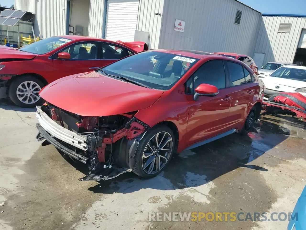 1 fotografías del automóvil dañado JTDT4RCE2LJ025865 TOYOTA COROLLA 2020