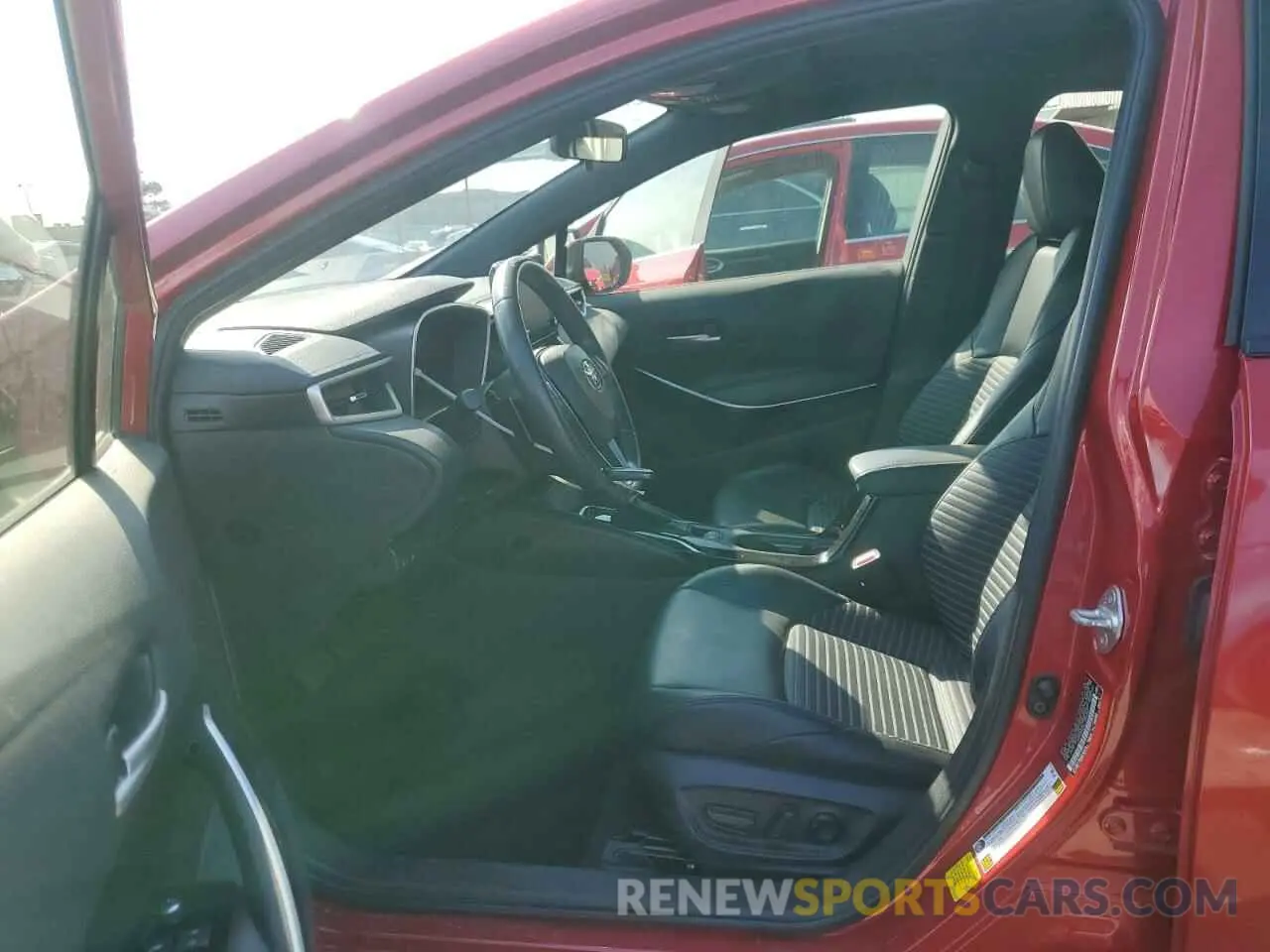 7 fotografías del automóvil dañado JTDT4RCE2LJ025865 TOYOTA COROLLA 2020