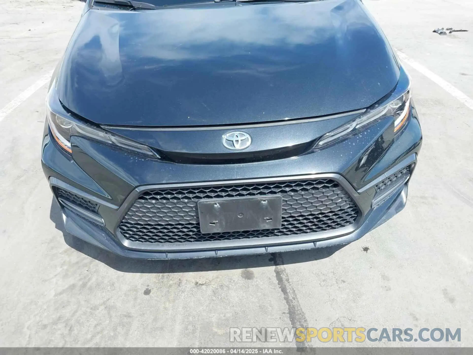 13 fotografías del automóvil dañado JTDT4RCE2LJ041435 TOYOTA COROLLA 2020