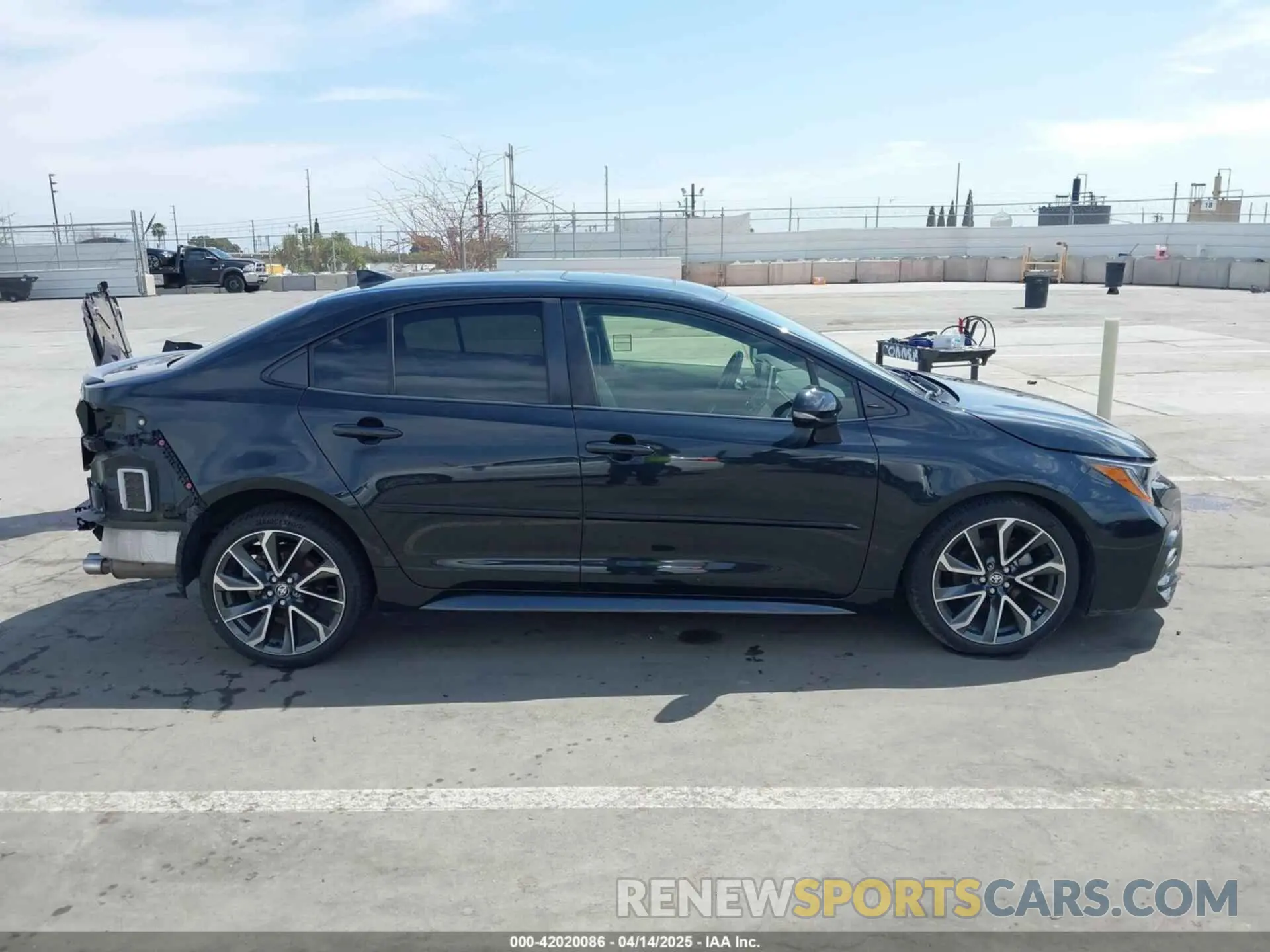 14 fotografías del automóvil dañado JTDT4RCE2LJ041435 TOYOTA COROLLA 2020