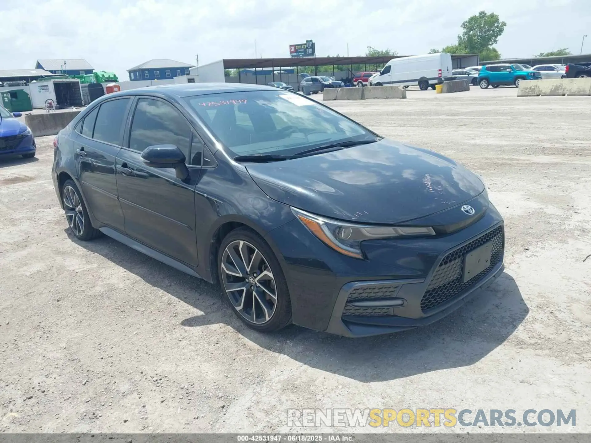 1 fotografías del automóvil dañado JTDT4RCE3LJ003227 TOYOTA COROLLA 2020