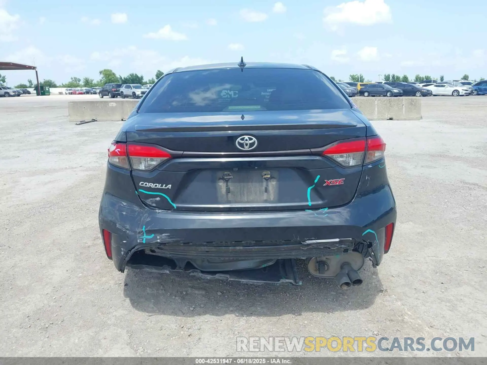16 fotografías del automóvil dañado JTDT4RCE3LJ003227 TOYOTA COROLLA 2020