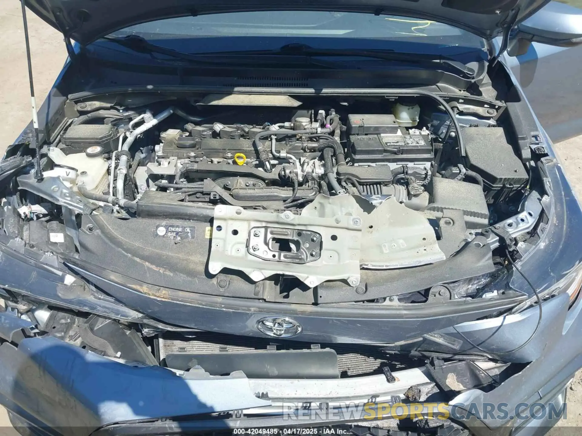10 fotografías del automóvil dañado JTDT4RCE4LJ014530 TOYOTA COROLLA 2020