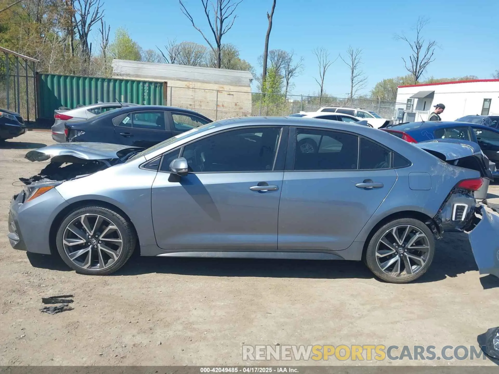 13 fotografías del automóvil dañado JTDT4RCE4LJ014530 TOYOTA COROLLA 2020