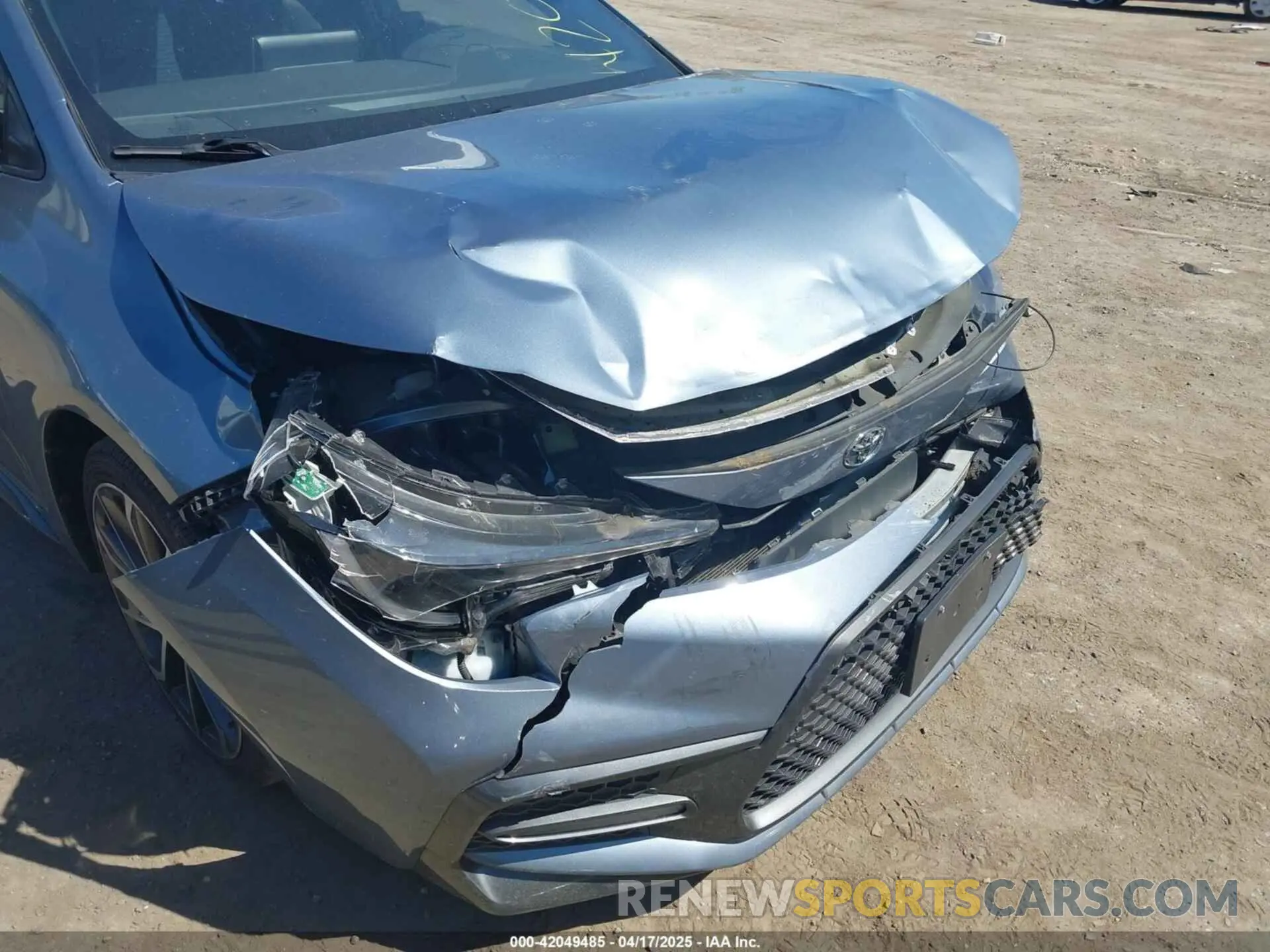 6 fotografías del automóvil dañado JTDT4RCE4LJ014530 TOYOTA COROLLA 2020