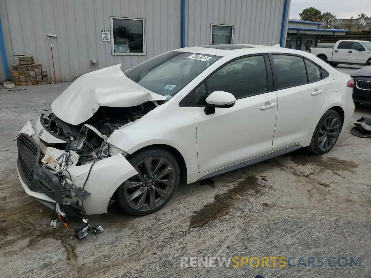 1 fotografías del automóvil dañado JTDT4RCE6LJ011242 TOYOTA COROLLA 2020