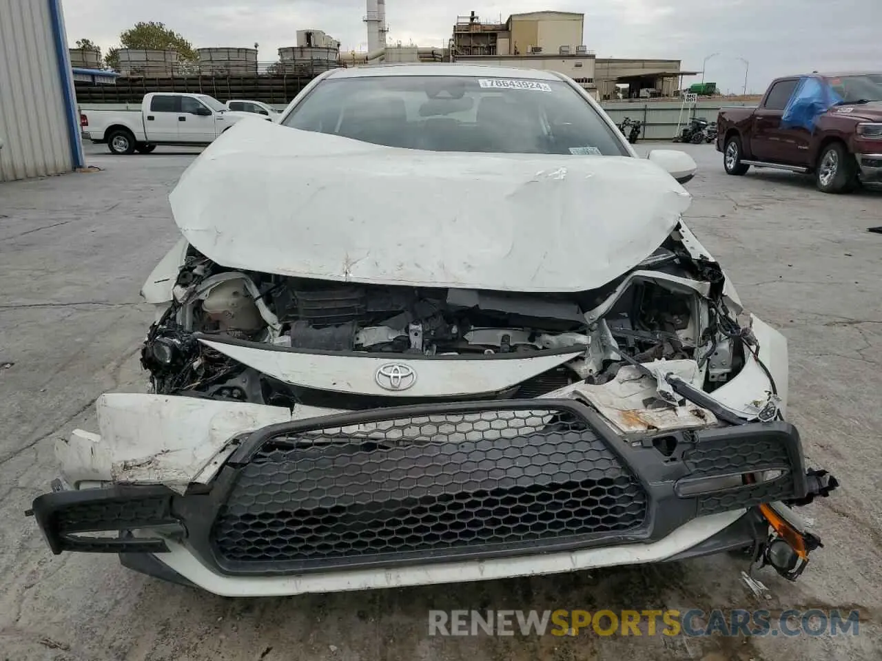 5 fotografías del automóvil dañado JTDT4RCE6LJ011242 TOYOTA COROLLA 2020