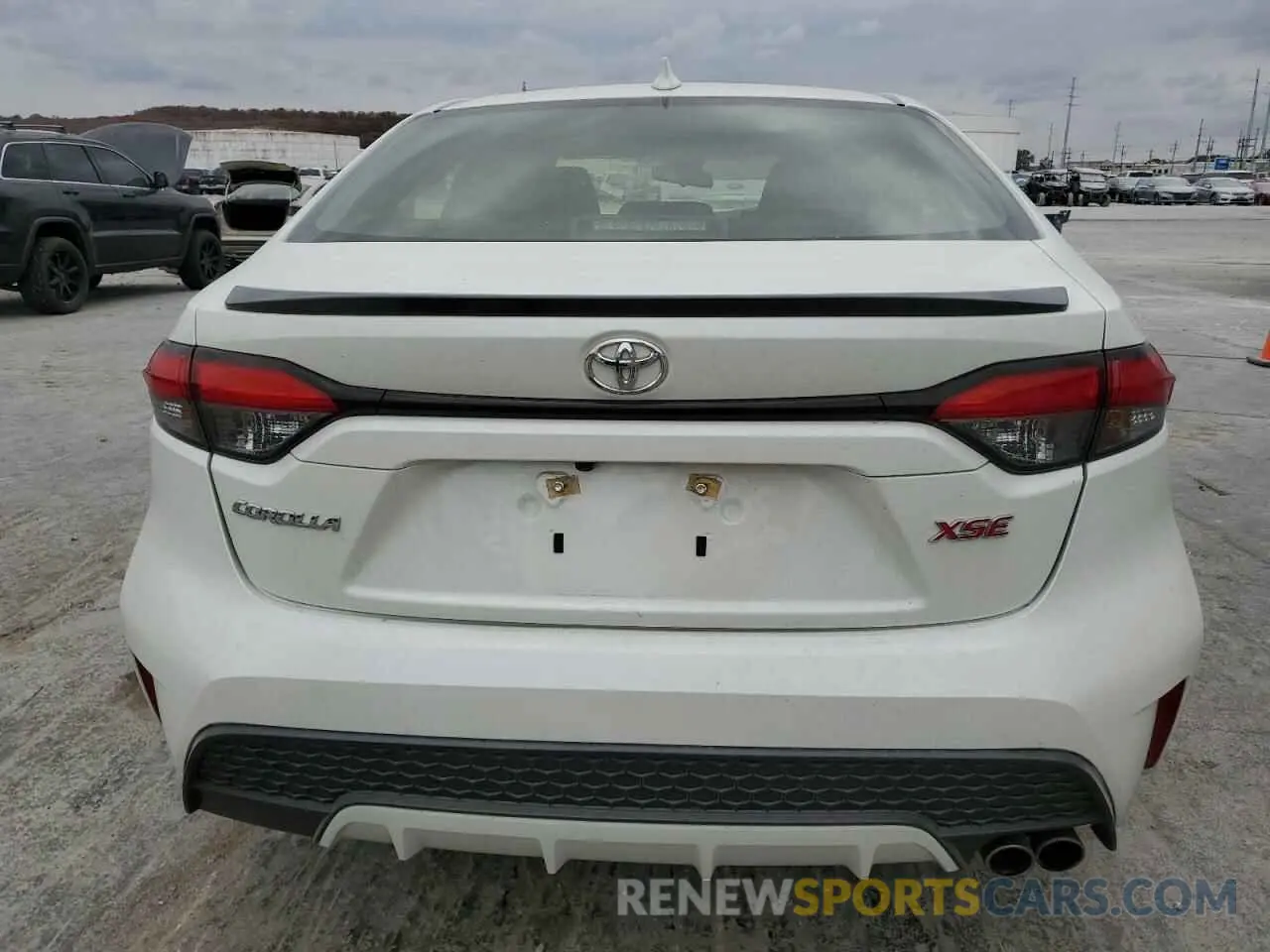 6 fotografías del automóvil dañado JTDT4RCE6LJ011242 TOYOTA COROLLA 2020