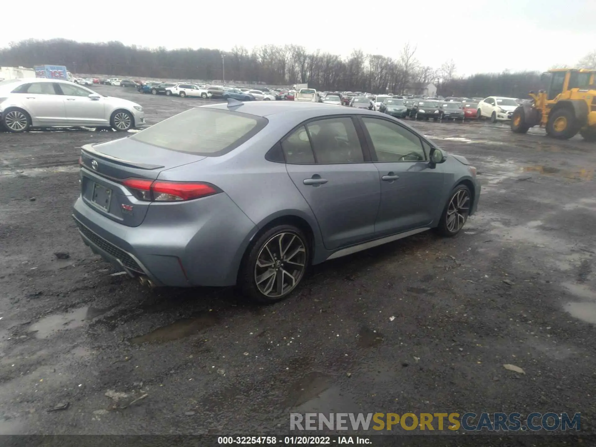 4 fotografías del automóvil dañado JTDT4RCE6LJ028171 TOYOTA COROLLA 2020