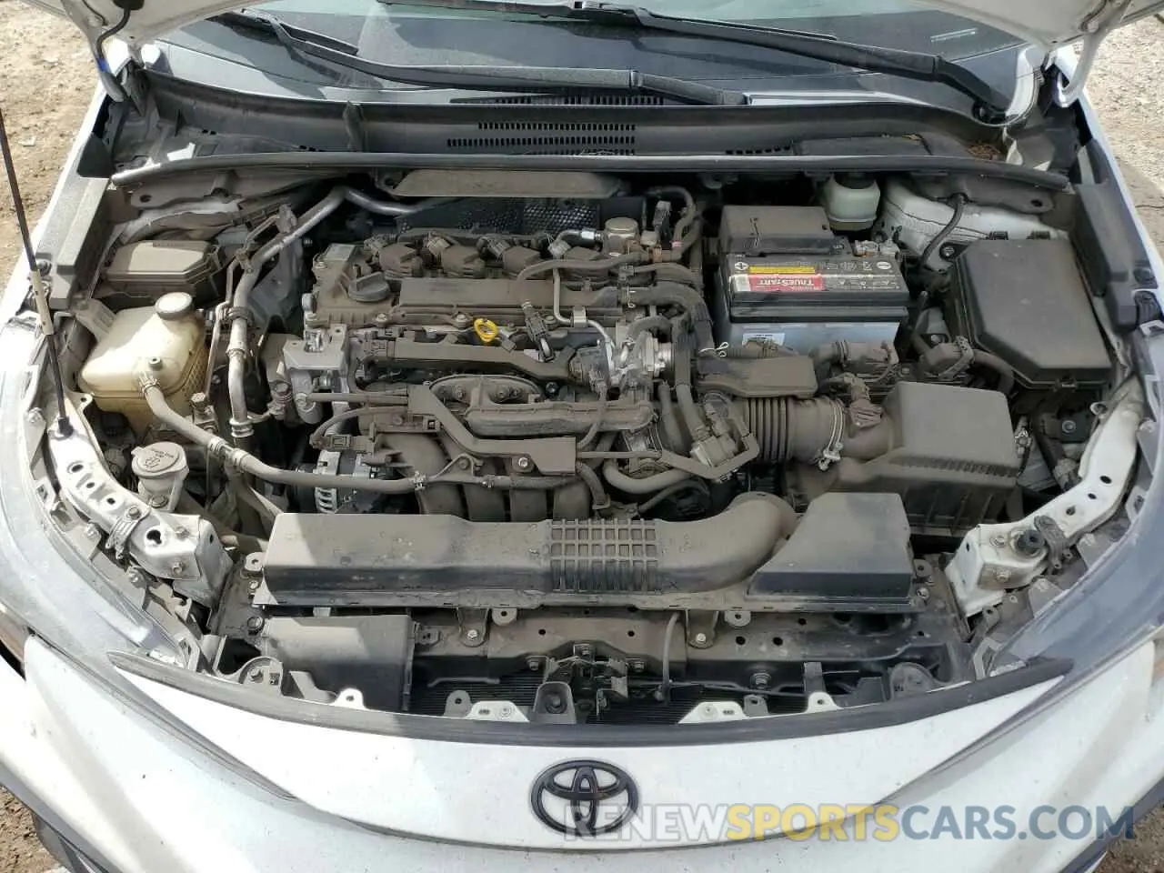 12 fotografías del automóvil dañado JTDT4RCE7LJ033587 TOYOTA COROLLA 2020