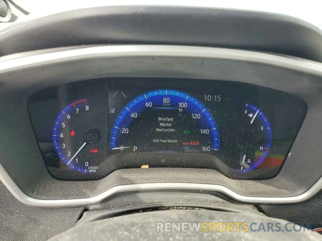 9 fotografías del automóvil dañado JTDT4RCE7LJ033587 TOYOTA COROLLA 2020