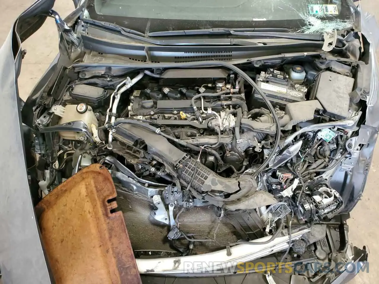 11 fotografías del automóvil dañado JTDT4RCE8LJ036806 TOYOTA COROLLA 2020