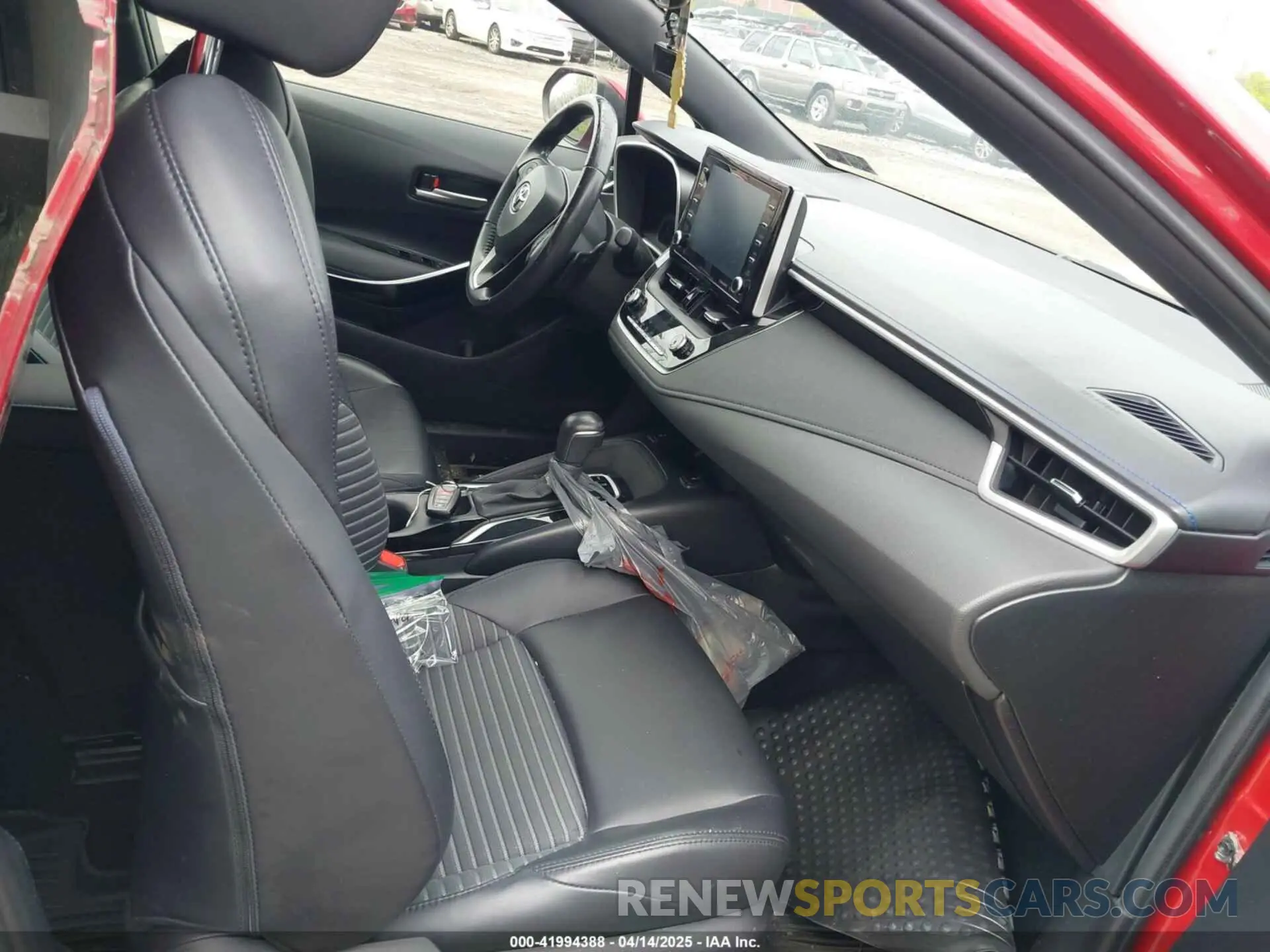 5 fotografías del automóvil dañado JTDT4RCE9LJ036653 TOYOTA COROLLA 2020