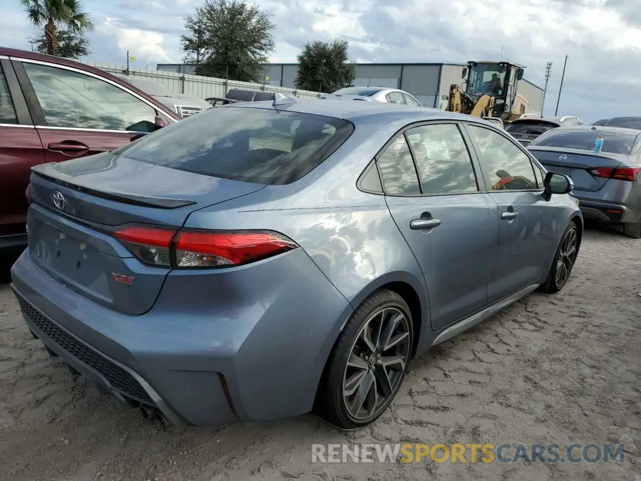 4 fotografías del automóvil dañado JTDT4RCEXLJ008036 TOYOTA COROLLA 2020