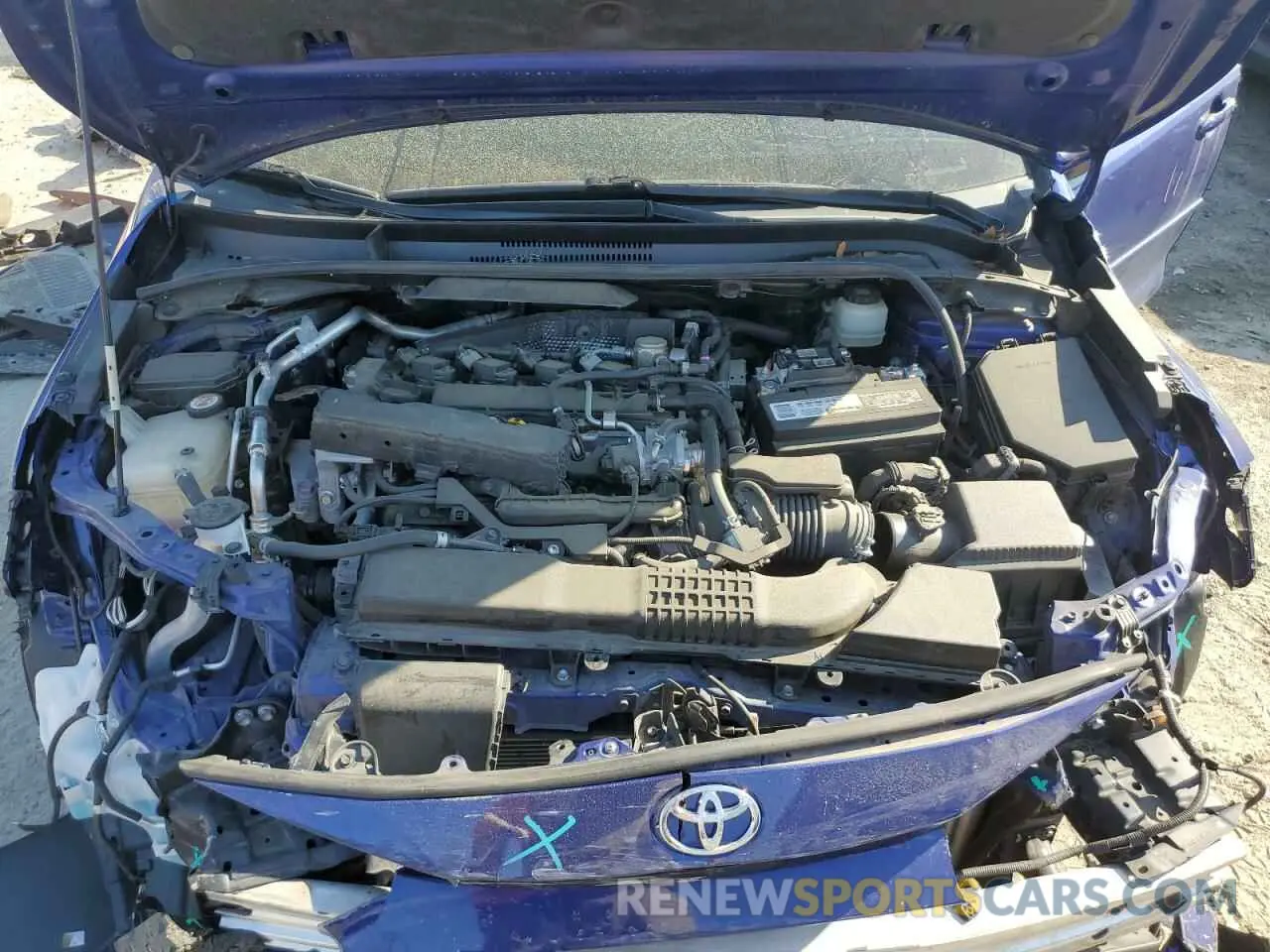 11 fotografías del automóvil dañado JTDT4RCEXLJ010529 TOYOTA COROLLA 2020