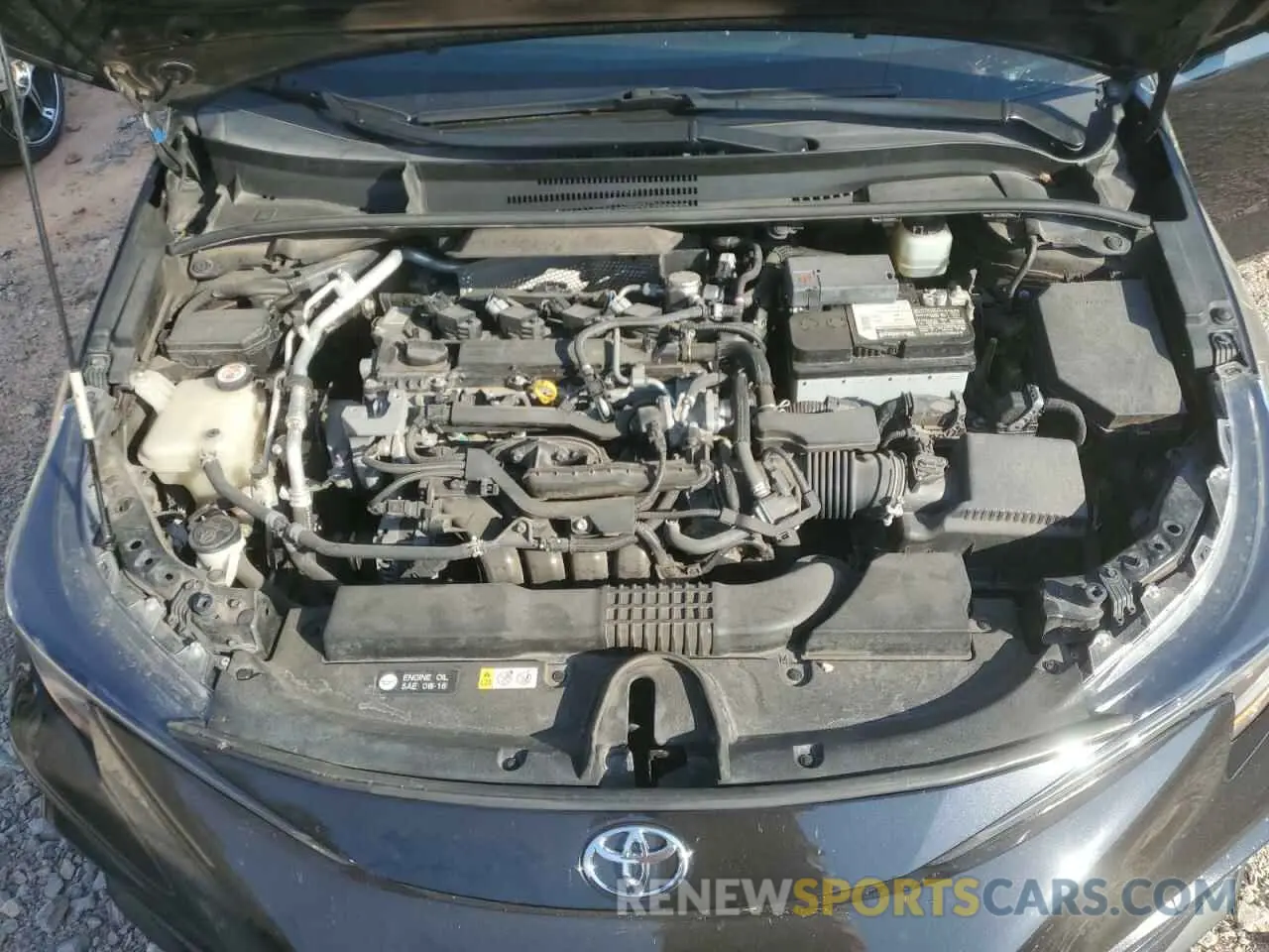 11 fotografías del automóvil dañado JTDT4RCEXLJ013396 TOYOTA COROLLA 2020