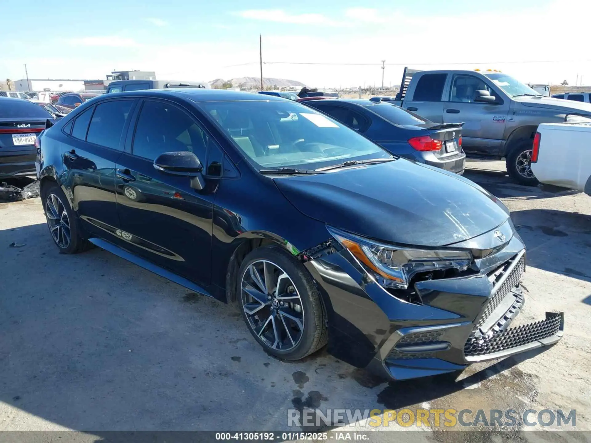 1 fotografías del automóvil dañado JTDT4RCEXLJ031641 TOYOTA COROLLA 2020