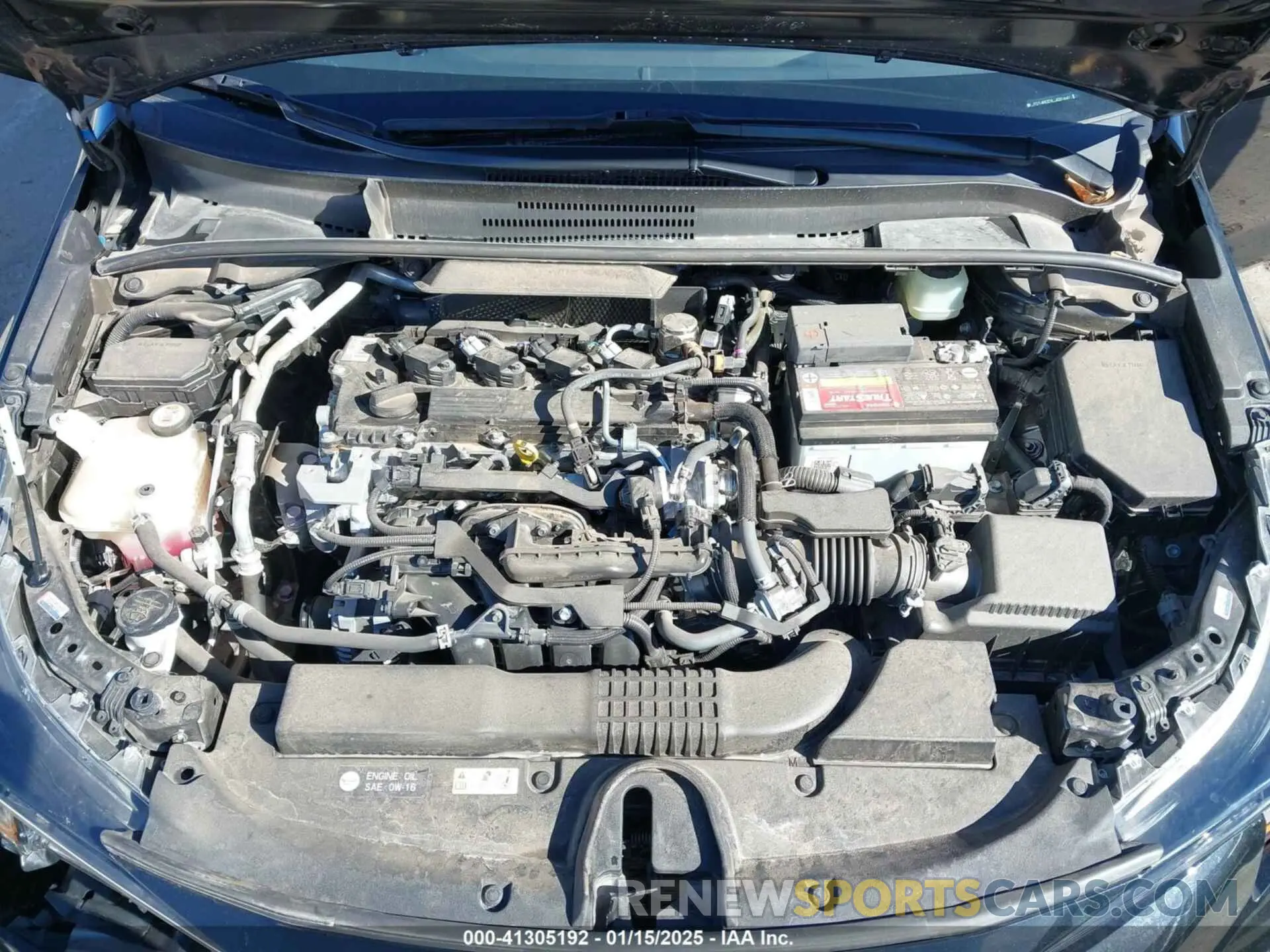 10 fotografías del automóvil dañado JTDT4RCEXLJ031641 TOYOTA COROLLA 2020