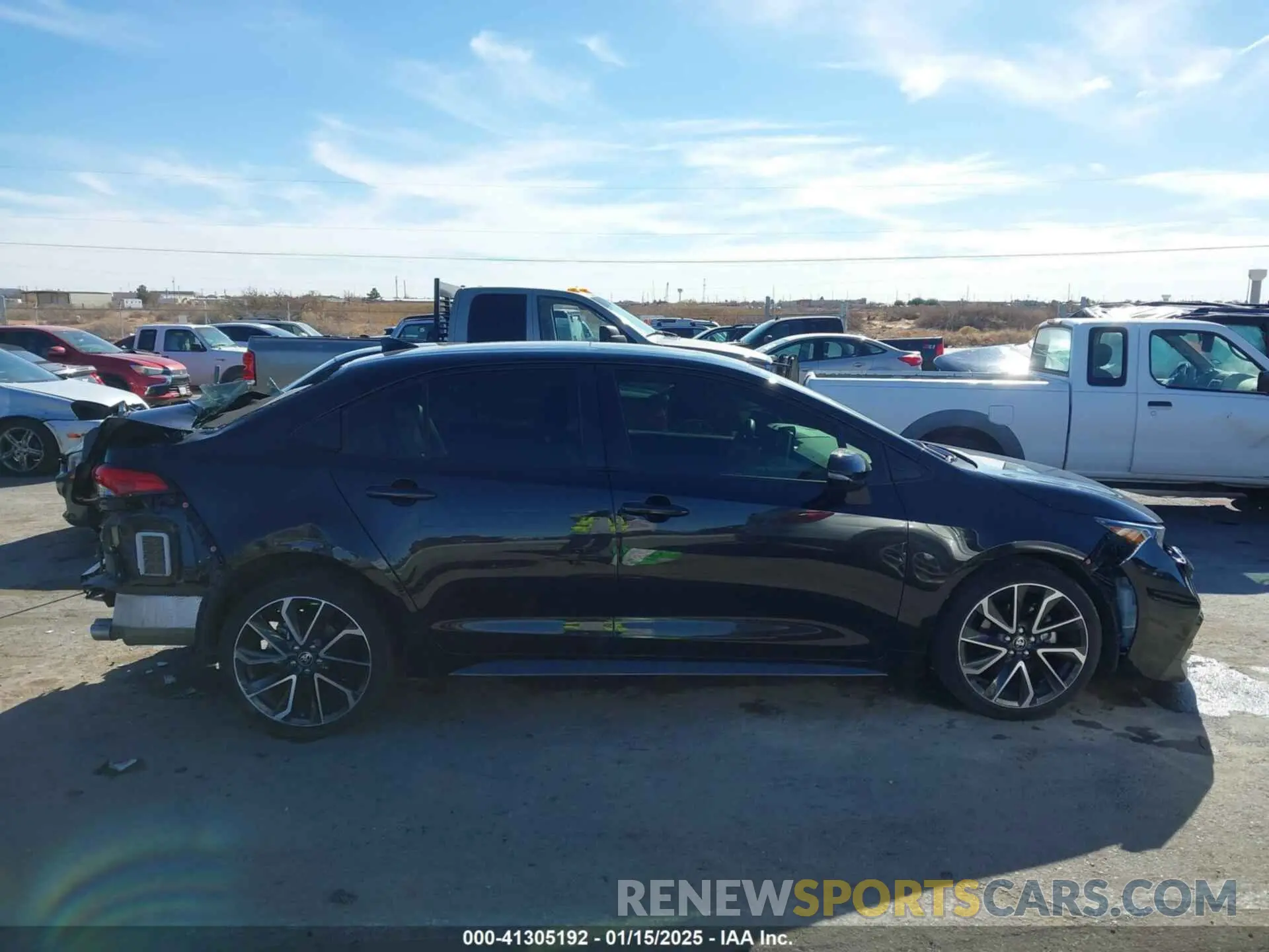 14 fotografías del automóvil dañado JTDT4RCEXLJ031641 TOYOTA COROLLA 2020