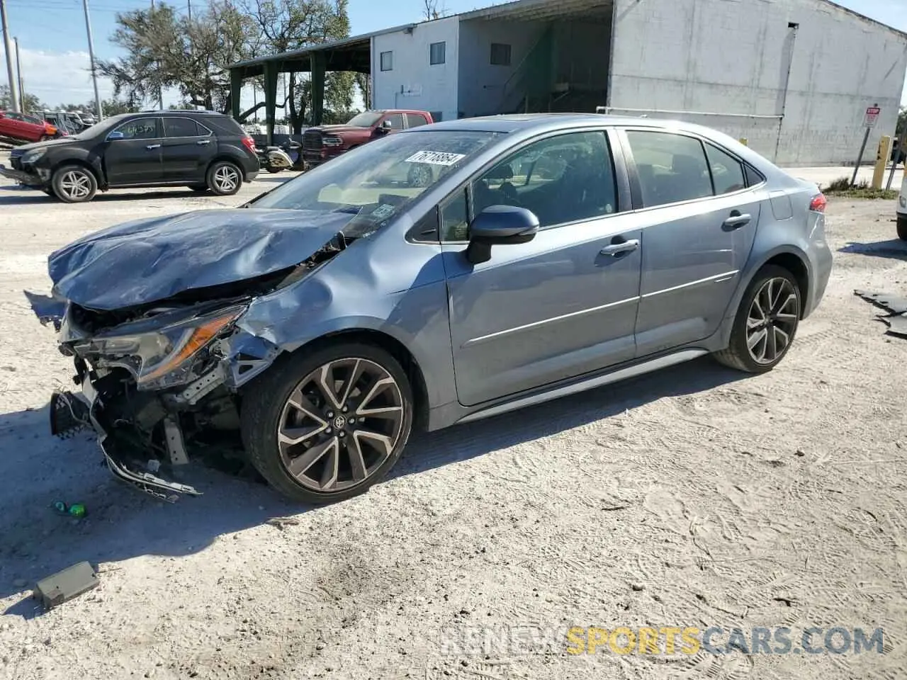 1 fotografías del automóvil dañado JTDT4RCEXLJ038167 TOYOTA COROLLA 2020