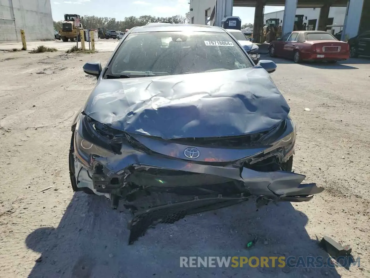 5 fotografías del automóvil dañado JTDT4RCEXLJ038167 TOYOTA COROLLA 2020