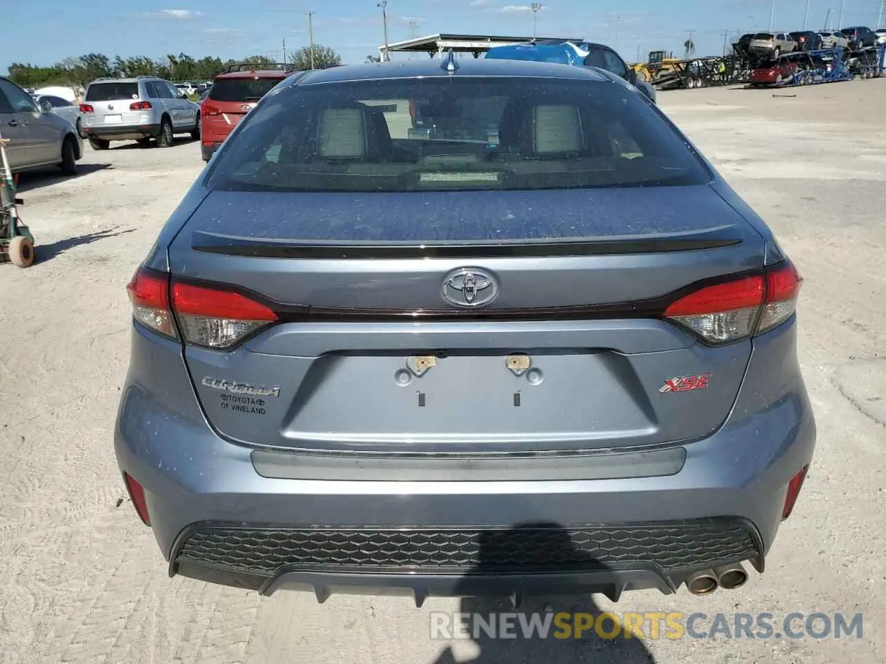 6 fotografías del automóvil dañado JTDT4RCEXLJ038167 TOYOTA COROLLA 2020