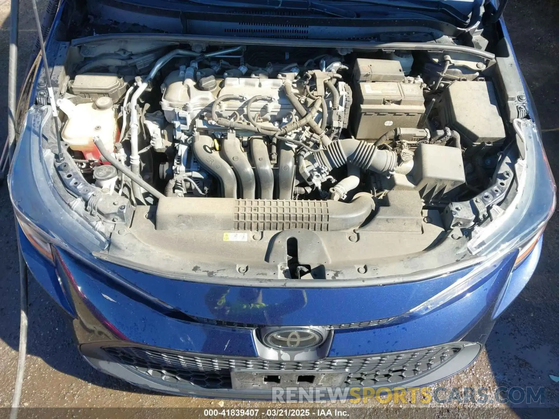10 fotografías del automóvil dañado JTDVPRAE0LJ083461 TOYOTA COROLLA 2020