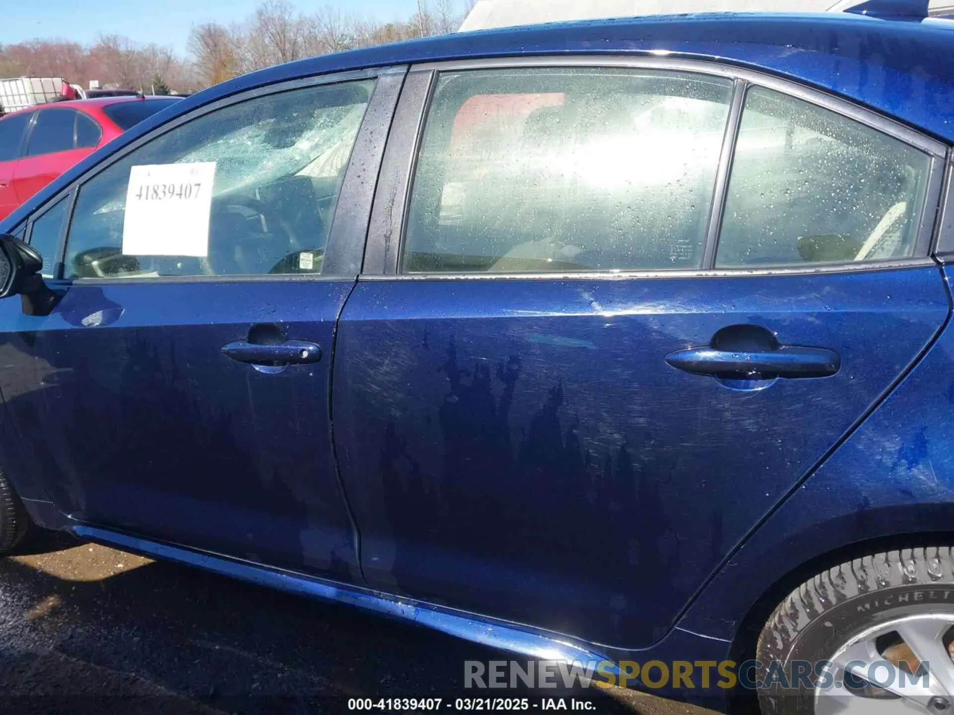 14 fotografías del automóvil dañado JTDVPRAE0LJ083461 TOYOTA COROLLA 2020