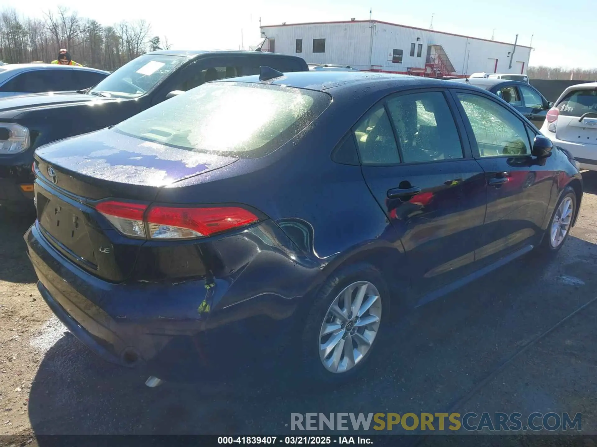 4 fotografías del automóvil dañado JTDVPRAE0LJ083461 TOYOTA COROLLA 2020