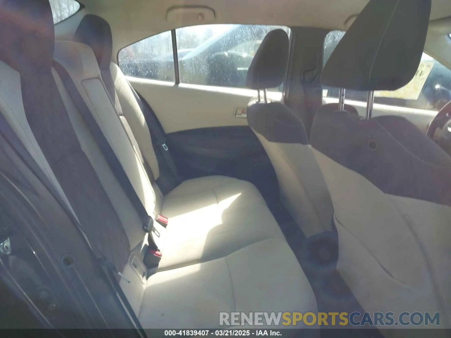 8 fotografías del automóvil dañado JTDVPRAE0LJ083461 TOYOTA COROLLA 2020