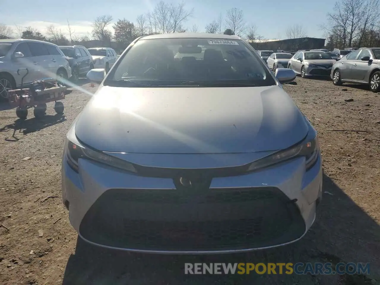 5 fotografías del automóvil dañado JTDVPRAE0LJ094816 TOYOTA COROLLA 2020