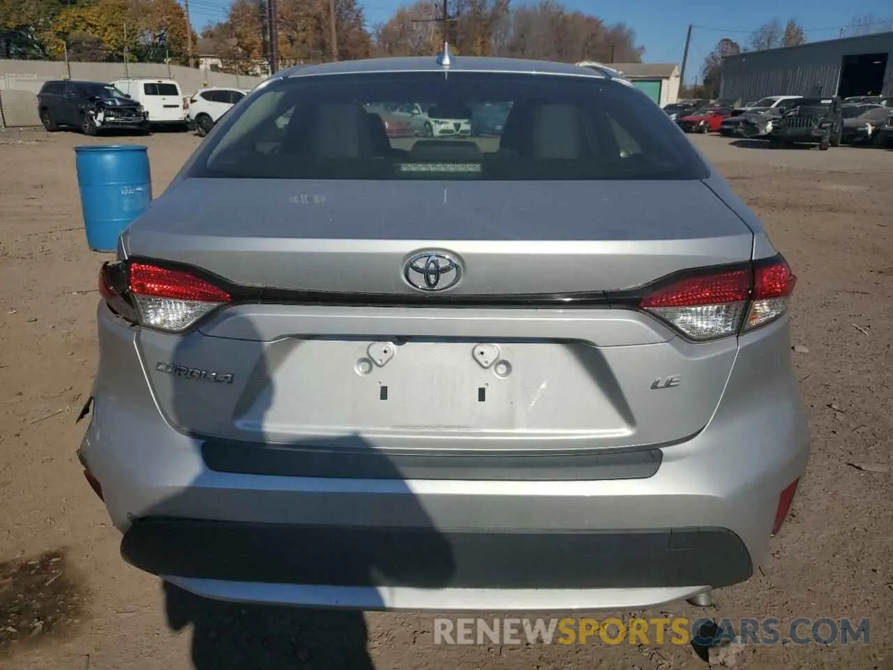 6 fotografías del automóvil dañado JTDVPRAE0LJ094816 TOYOTA COROLLA 2020