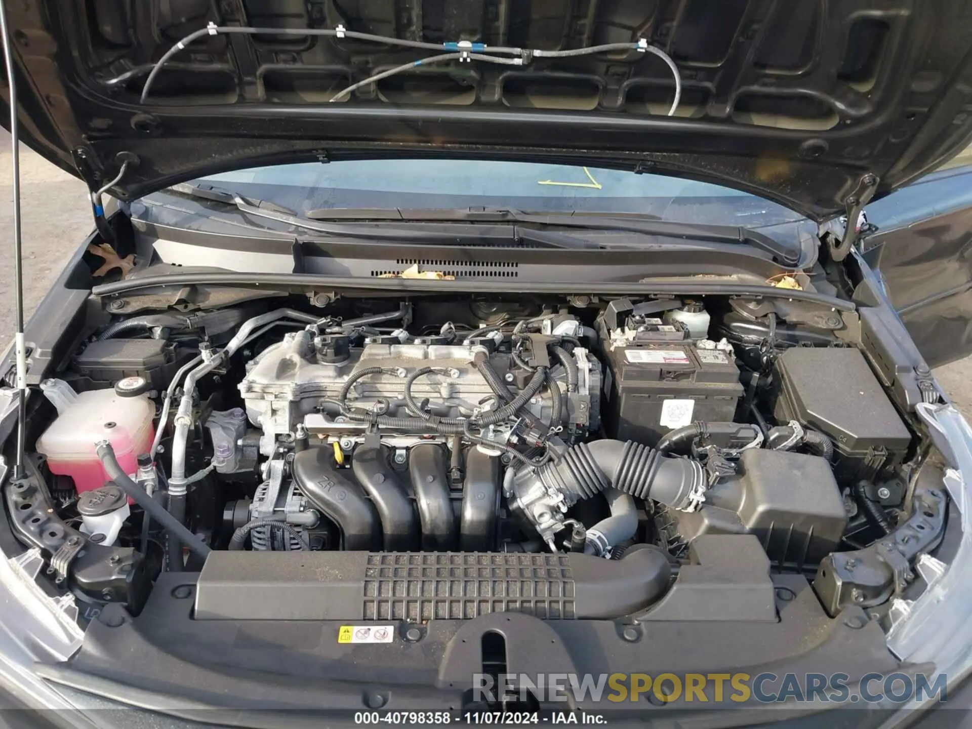10 fotografías del automóvil dañado JTDVPRAE3LJ081641 TOYOTA COROLLA 2020