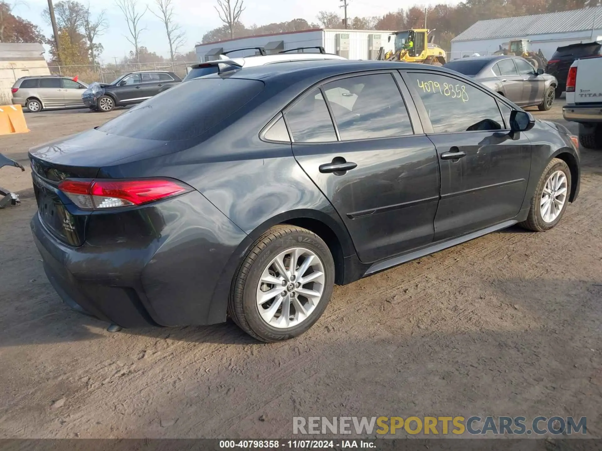 4 fotografías del automóvil dañado JTDVPRAE3LJ081641 TOYOTA COROLLA 2020