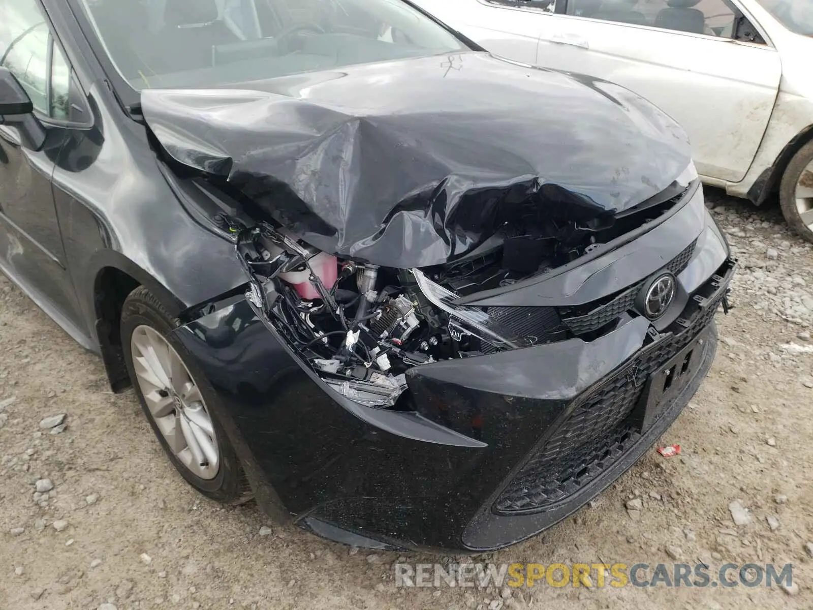 9 fotografías del automóvil dañado JTDVPRAE4LJ109320 TOYOTA COROLLA 2020