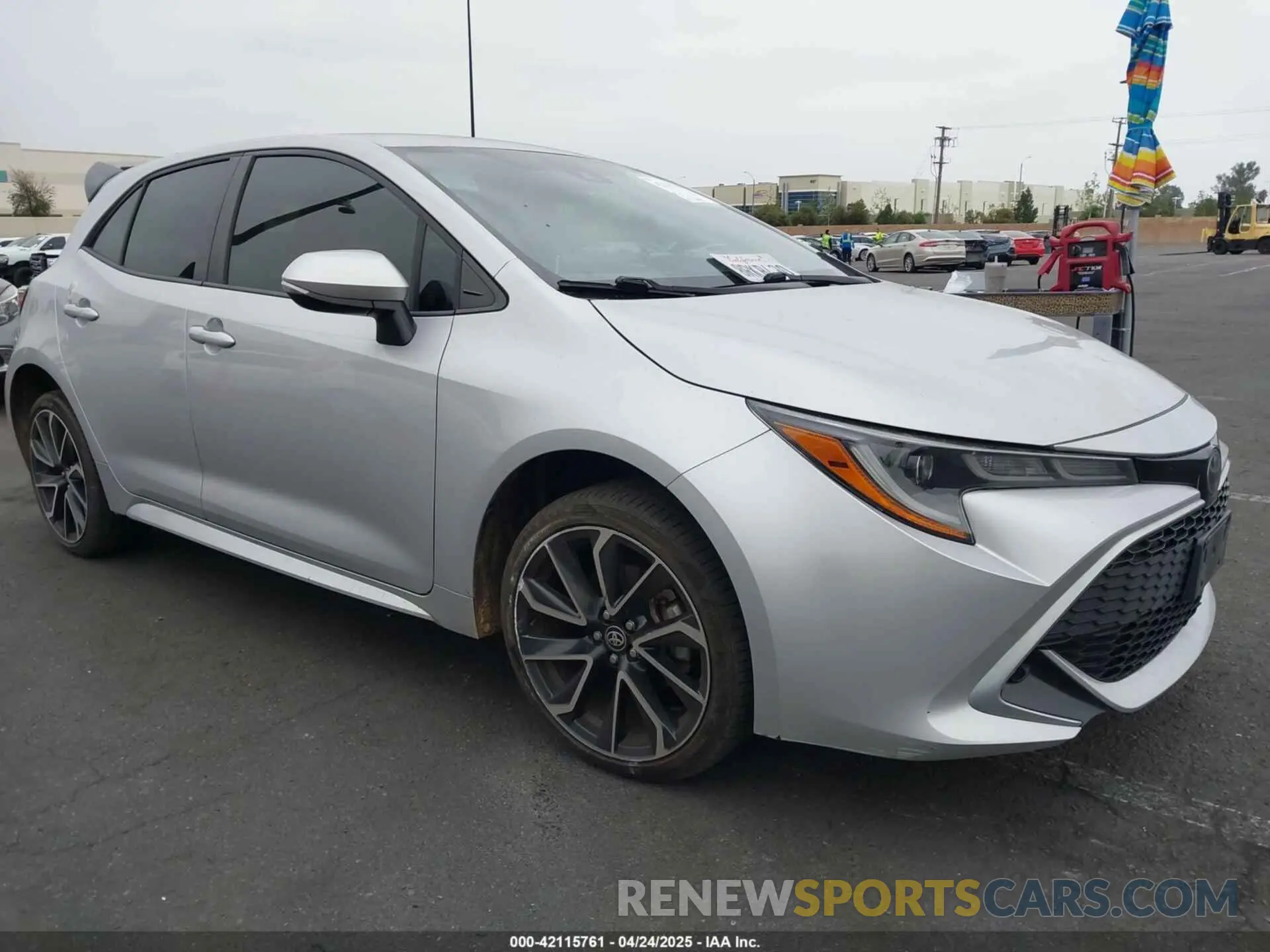 1 fotografías del automóvil dañado JTNA4RBE1L3081627 TOYOTA COROLLA 2020