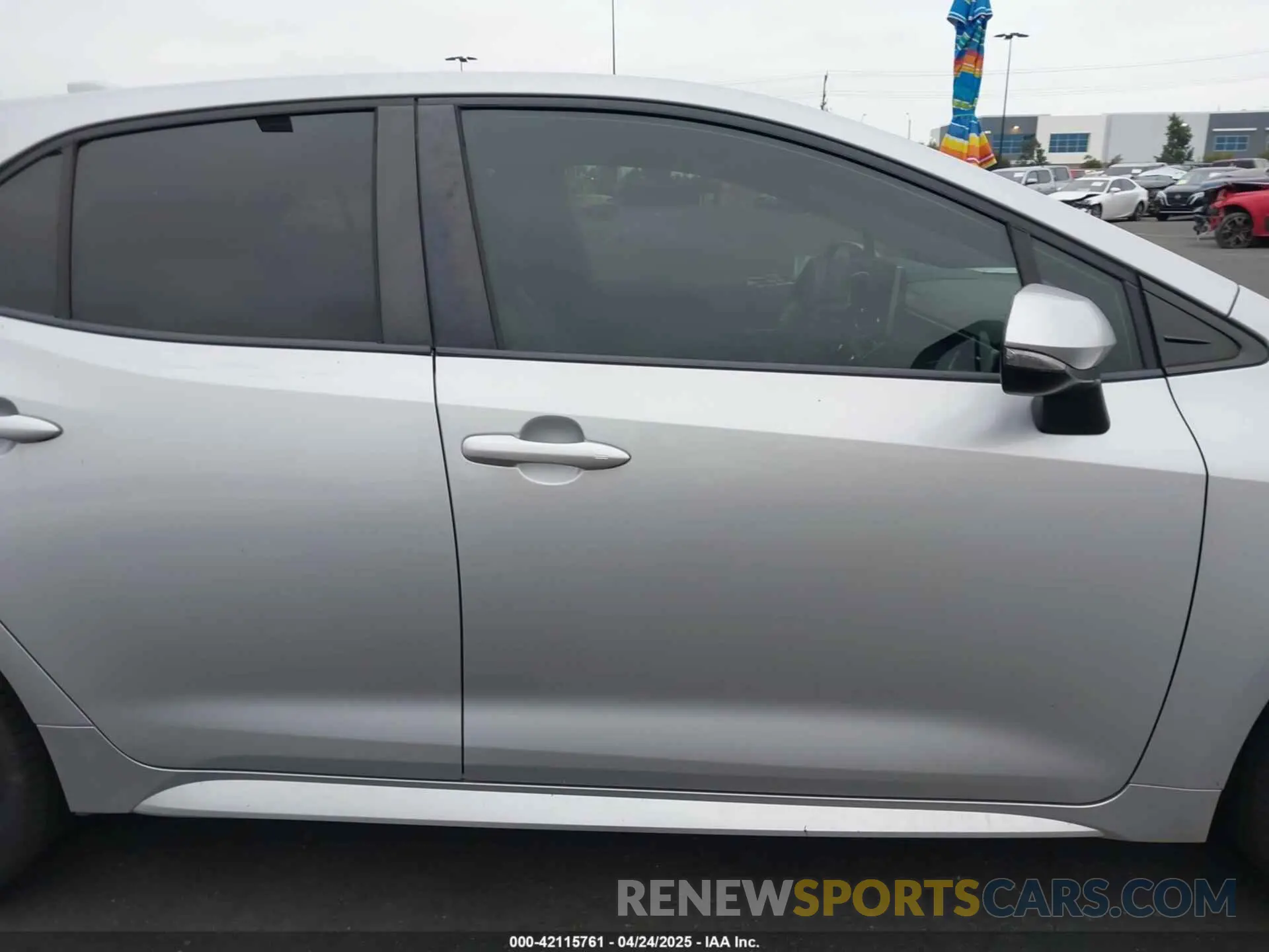 13 fotografías del automóvil dañado JTNA4RBE1L3081627 TOYOTA COROLLA 2020