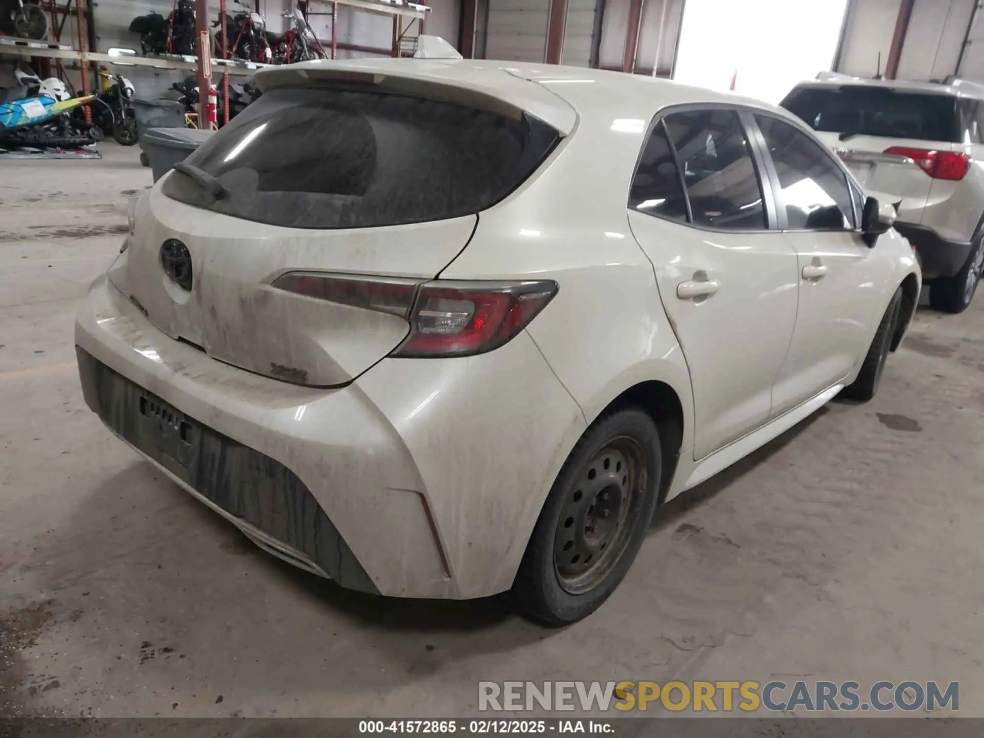 4 fotografías del automóvil dañado JTNA4RBE3L3090264 TOYOTA COROLLA 2020