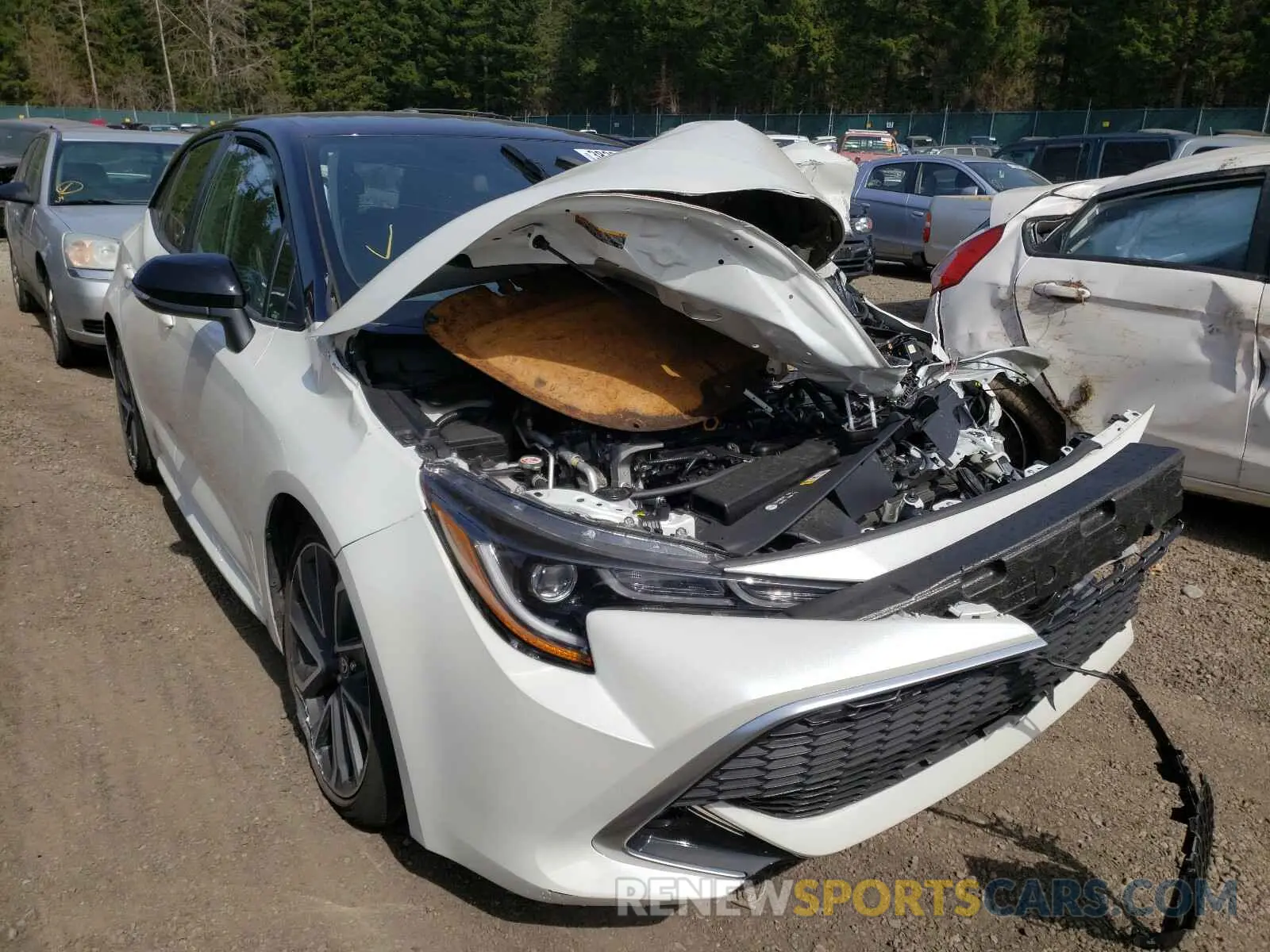1 fotografías del automóvil dañado JTNA4RBE7L3076741 TOYOTA COROLLA 2020